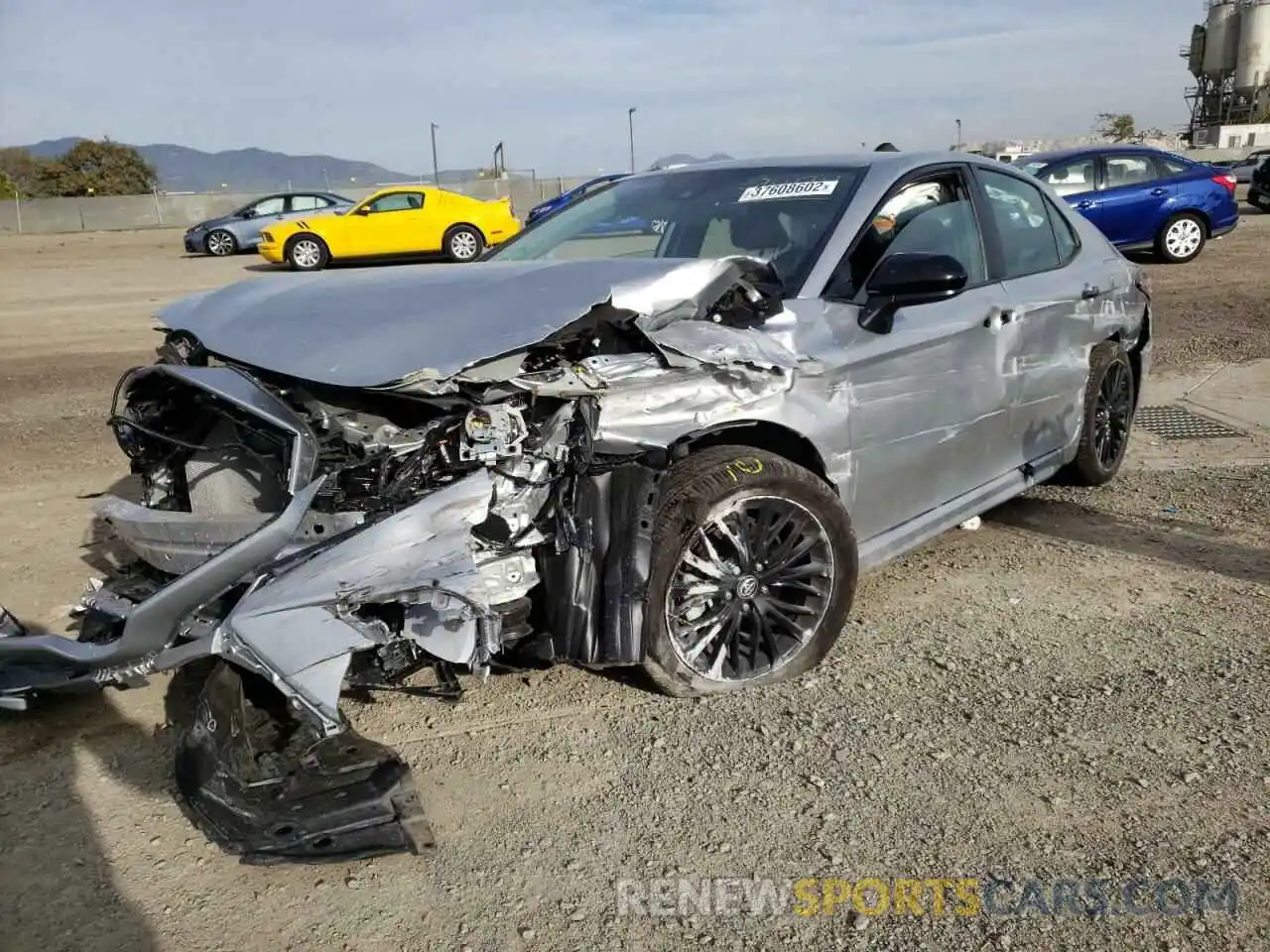 2 Photograph of a damaged car 4T1G11AK4LU349494 TOYOTA CAMRY 2020