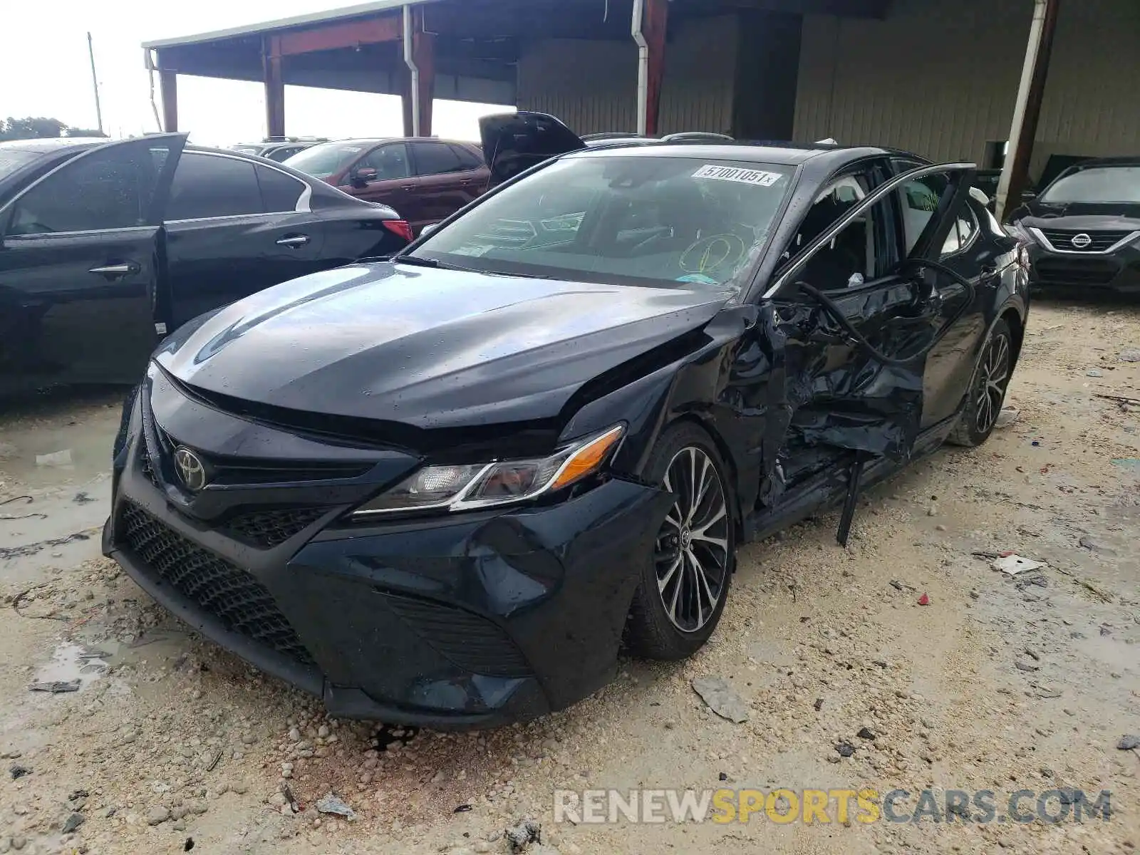 2 Photograph of a damaged car 4T1G11AK4LU349768 TOYOTA CAMRY 2020