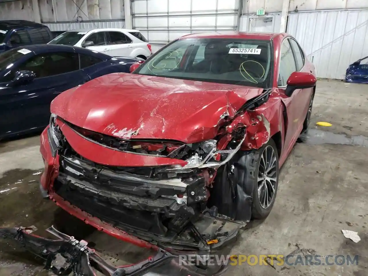 2 Photograph of a damaged car 4T1G11AK4LU352783 TOYOTA CAMRY 2020