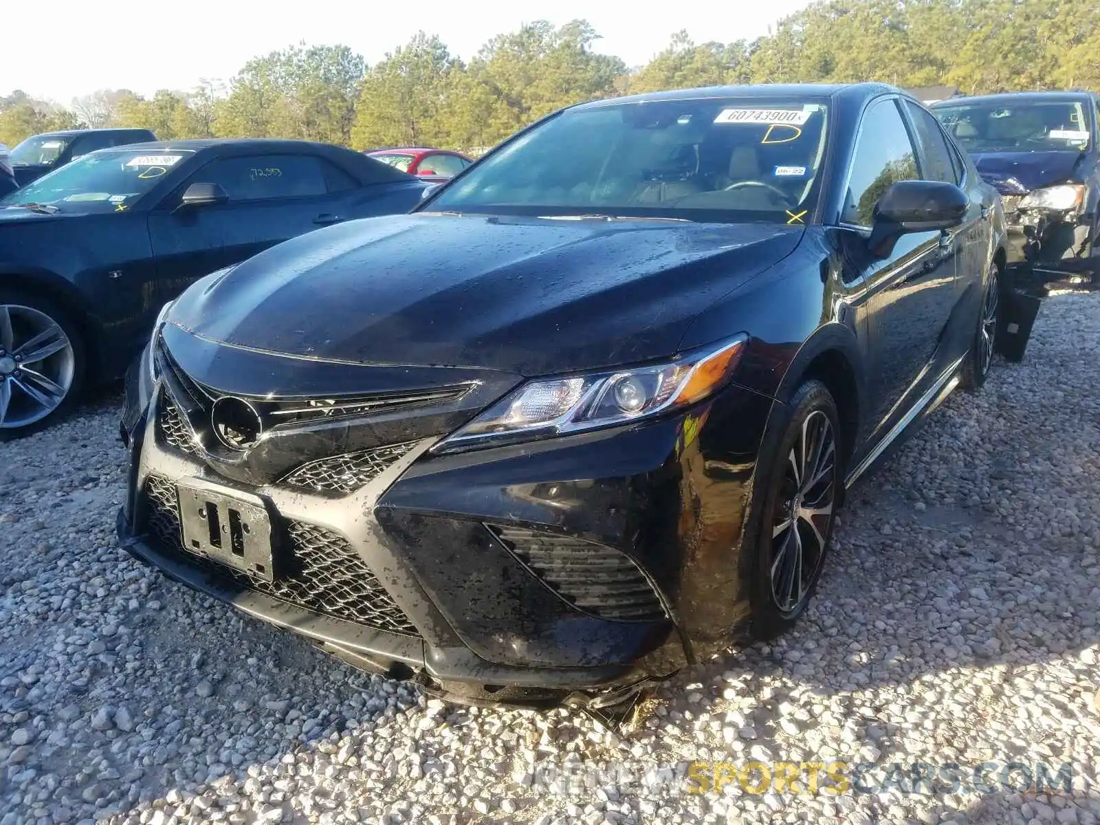 2 Photograph of a damaged car 4T1G11AK4LU353397 TOYOTA CAMRY 2020