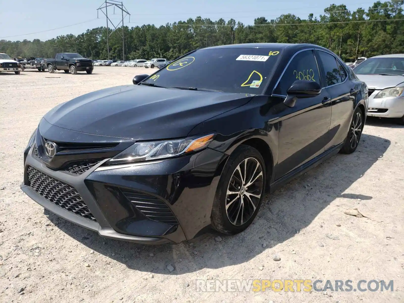 2 Photograph of a damaged car 4T1G11AK4LU353948 TOYOTA CAMRY 2020