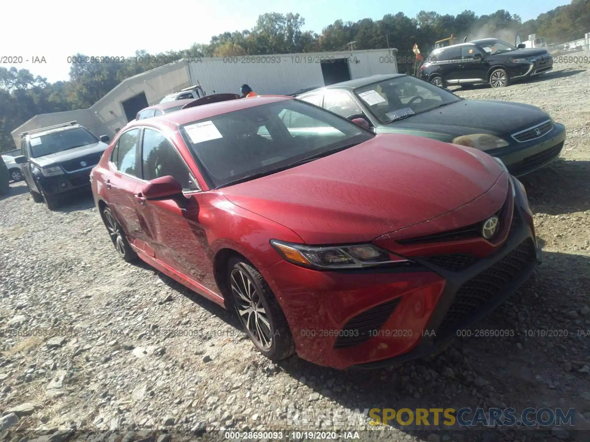 6 Photograph of a damaged car 4T1G11AK4LU358695 TOYOTA CAMRY 2020