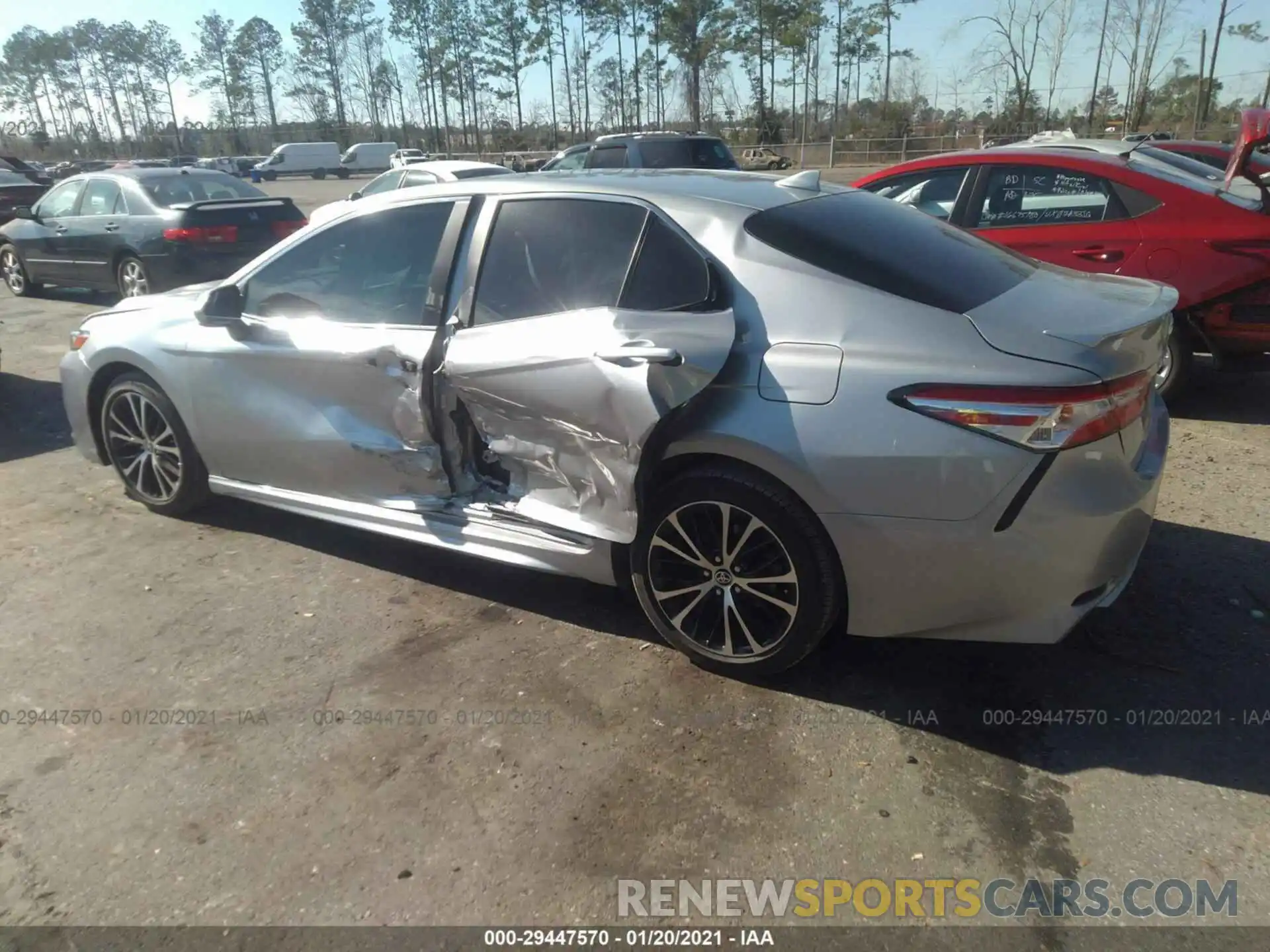 3 Photograph of a damaged car 4T1G11AK4LU360057 TOYOTA CAMRY 2020