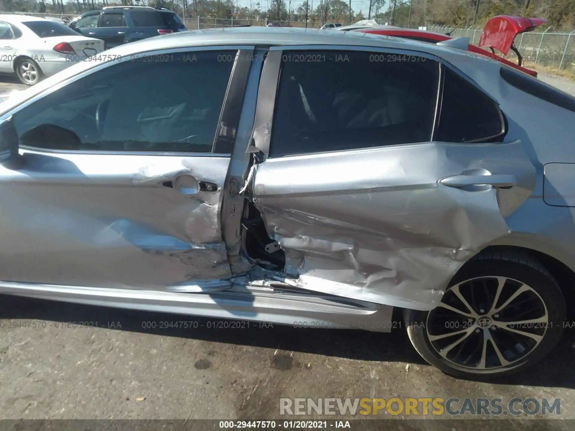 6 Photograph of a damaged car 4T1G11AK4LU360057 TOYOTA CAMRY 2020