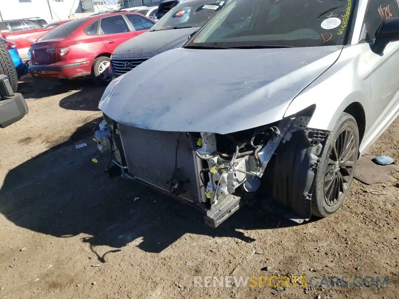 9 Photograph of a damaged car 4T1G11AK4LU360768 TOYOTA CAMRY 2020