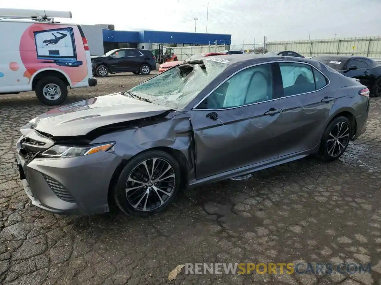 1 Photograph of a damaged car 4T1G11AK4LU362732 TOYOTA CAMRY 2020