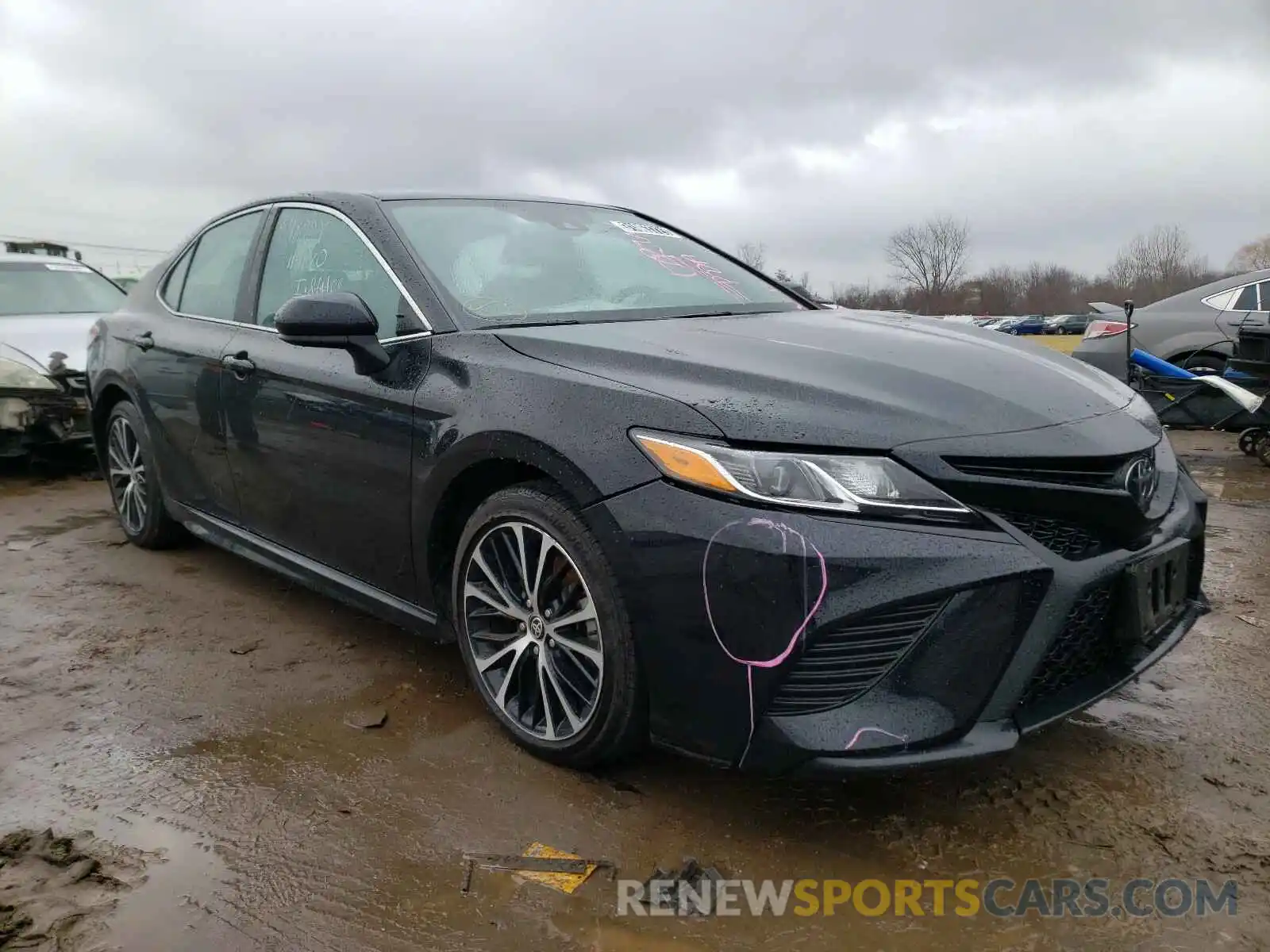 1 Photograph of a damaged car 4T1G11AK4LU363881 TOYOTA CAMRY 2020