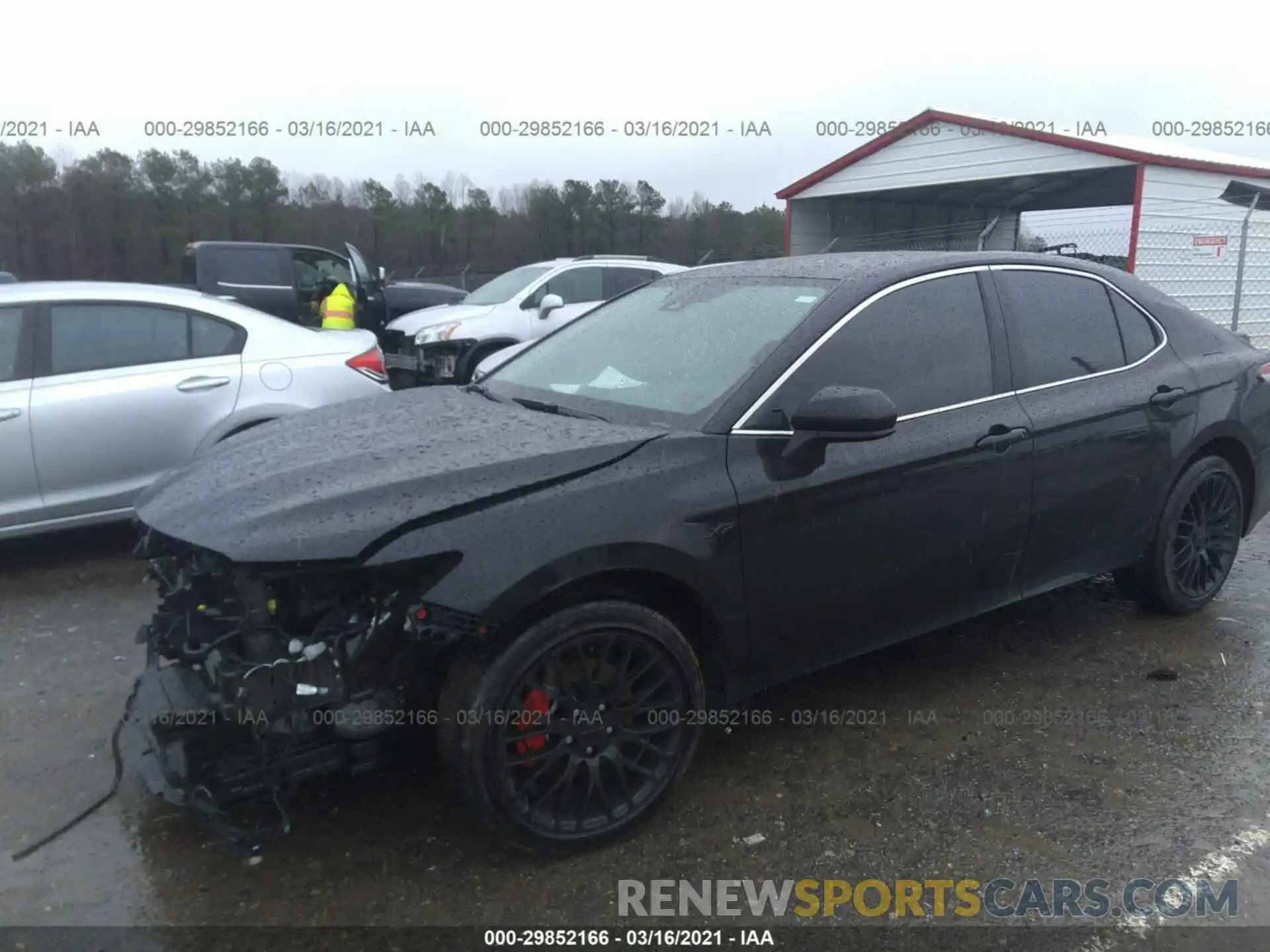 2 Photograph of a damaged car 4T1G11AK4LU370085 TOYOTA CAMRY 2020