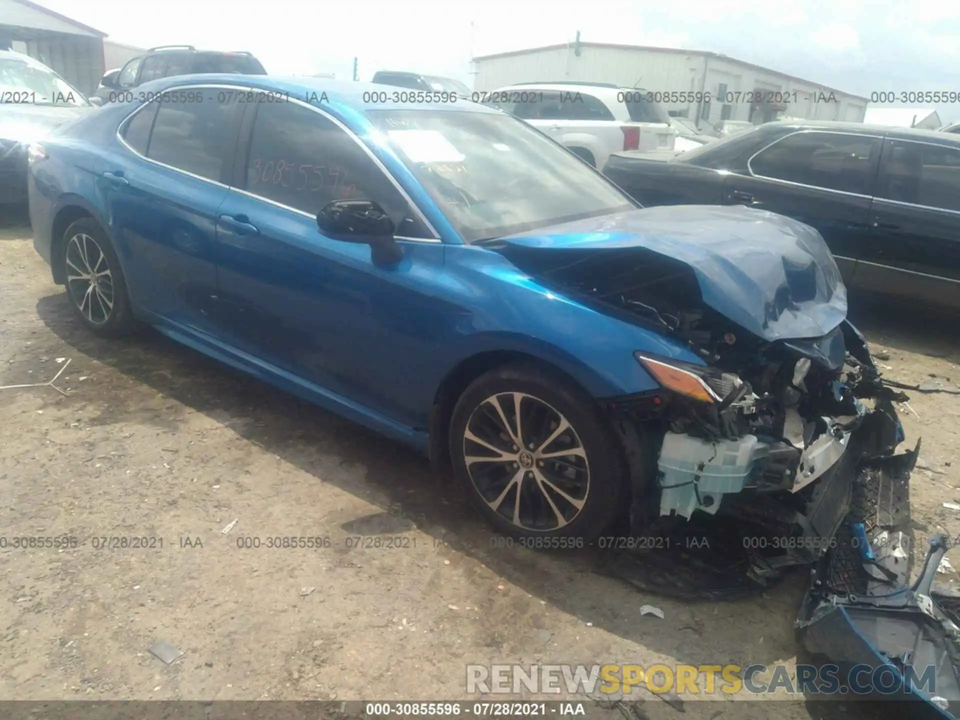 1 Photograph of a damaged car 4T1G11AK4LU371740 TOYOTA CAMRY 2020