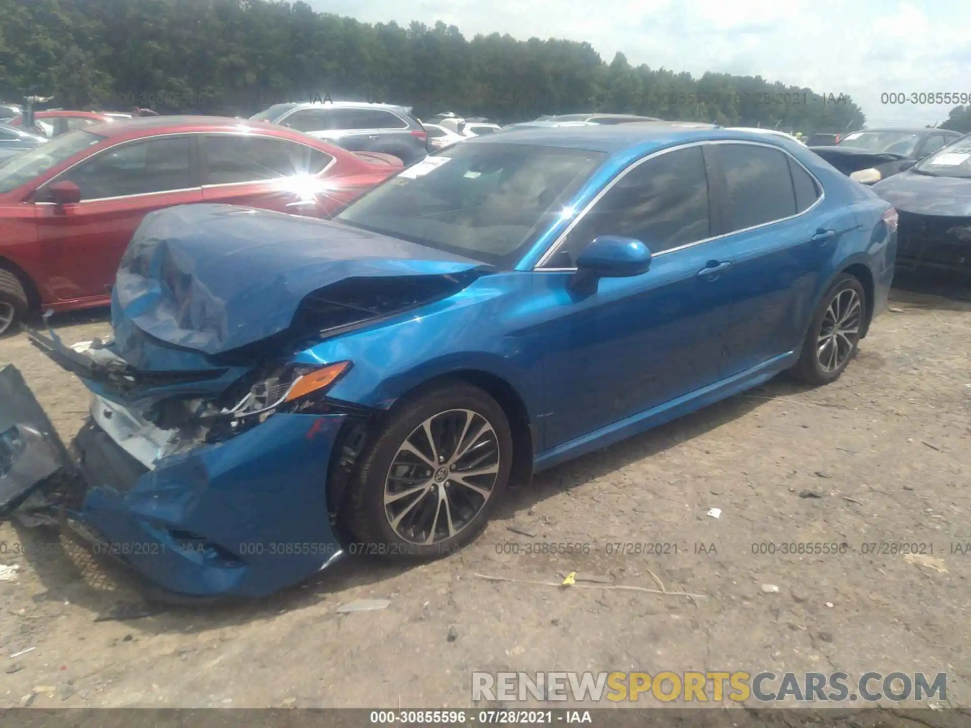 2 Photograph of a damaged car 4T1G11AK4LU371740 TOYOTA CAMRY 2020