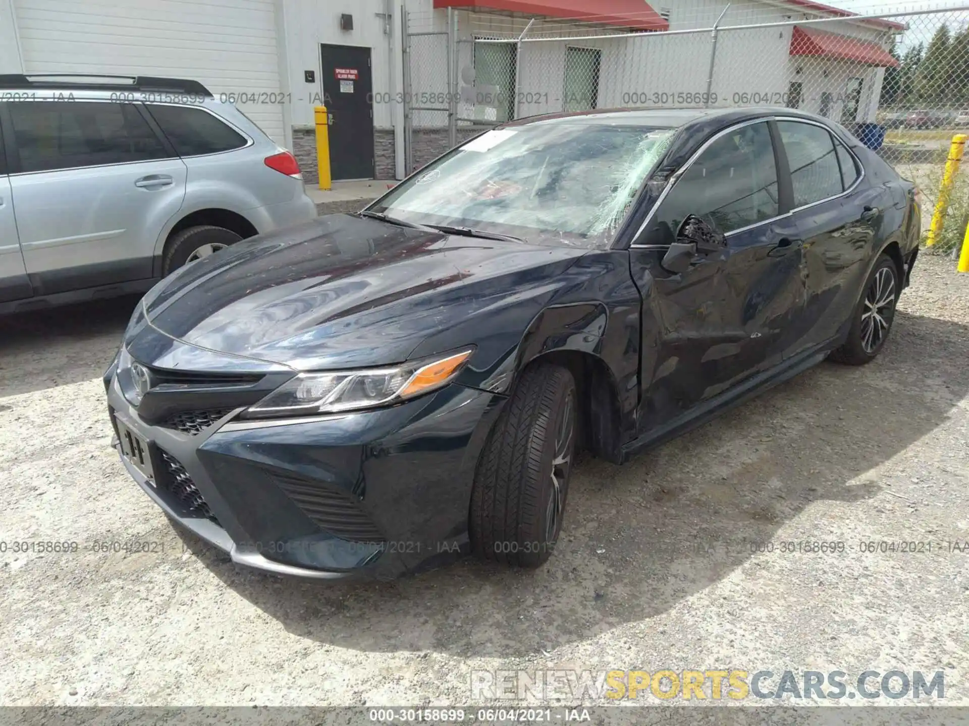 2 Photograph of a damaged car 4T1G11AK4LU374539 TOYOTA CAMRY 2020