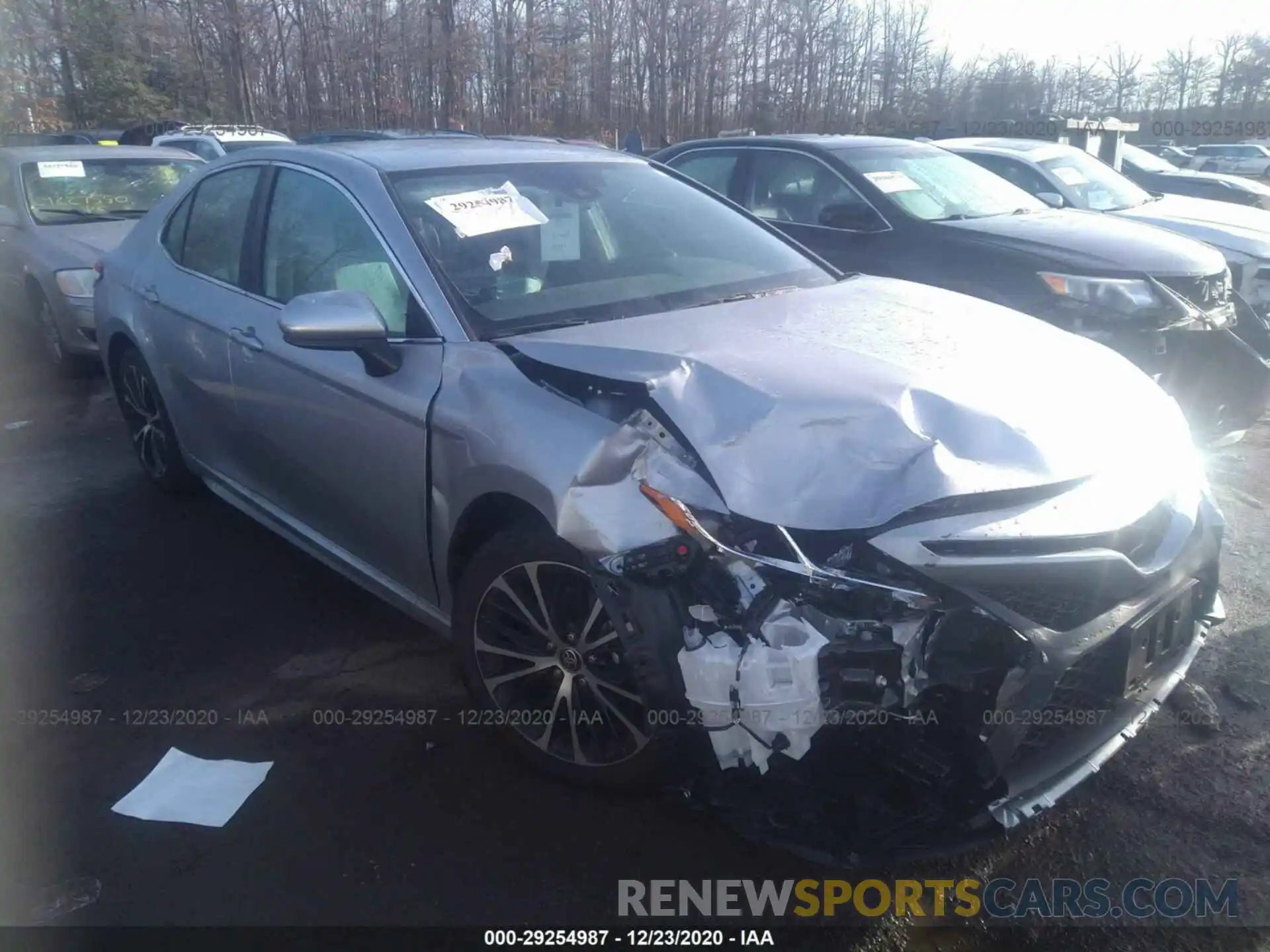 1 Photograph of a damaged car 4T1G11AK4LU375755 TOYOTA CAMRY 2020