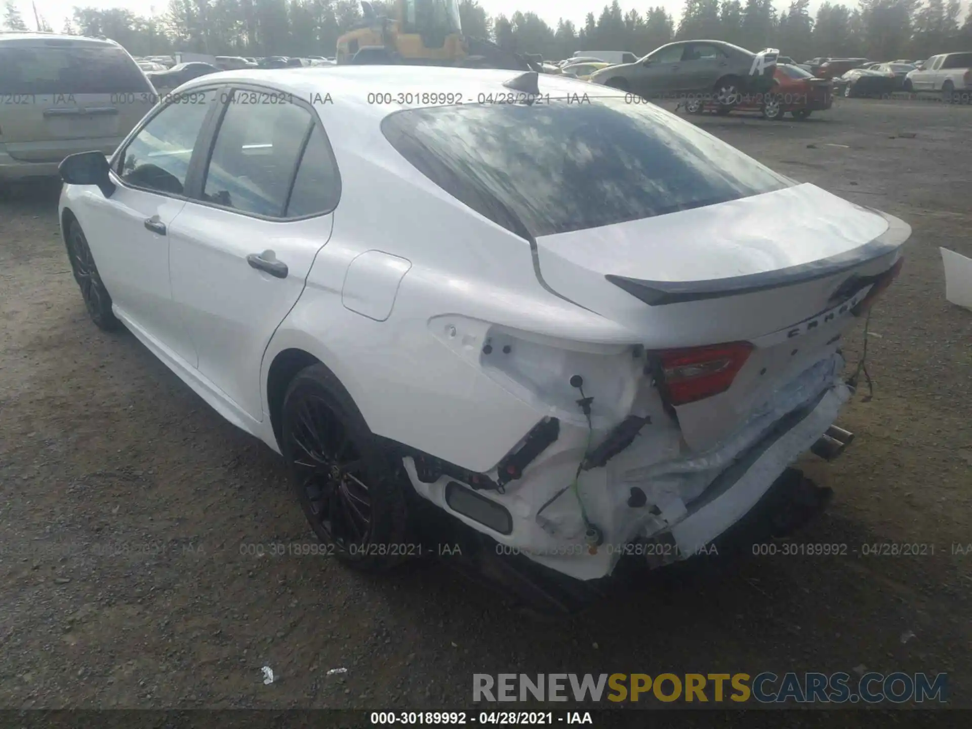 3 Photograph of a damaged car 4T1G11AK4LU378025 TOYOTA CAMRY 2020