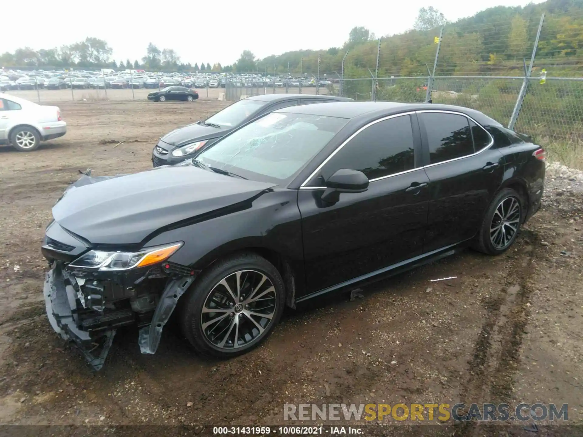 2 Photograph of a damaged car 4T1G11AK4LU381961 TOYOTA CAMRY 2020