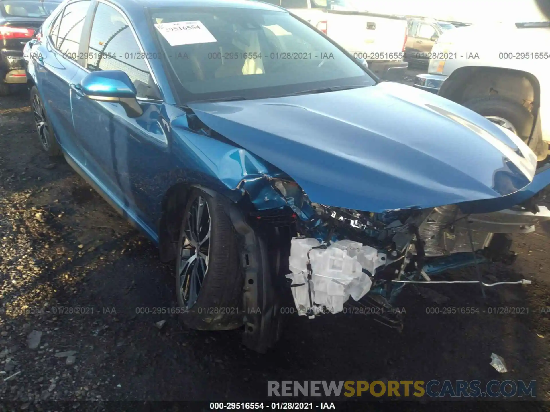 1 Photograph of a damaged car 4T1G11AK4LU385637 TOYOTA CAMRY 2020