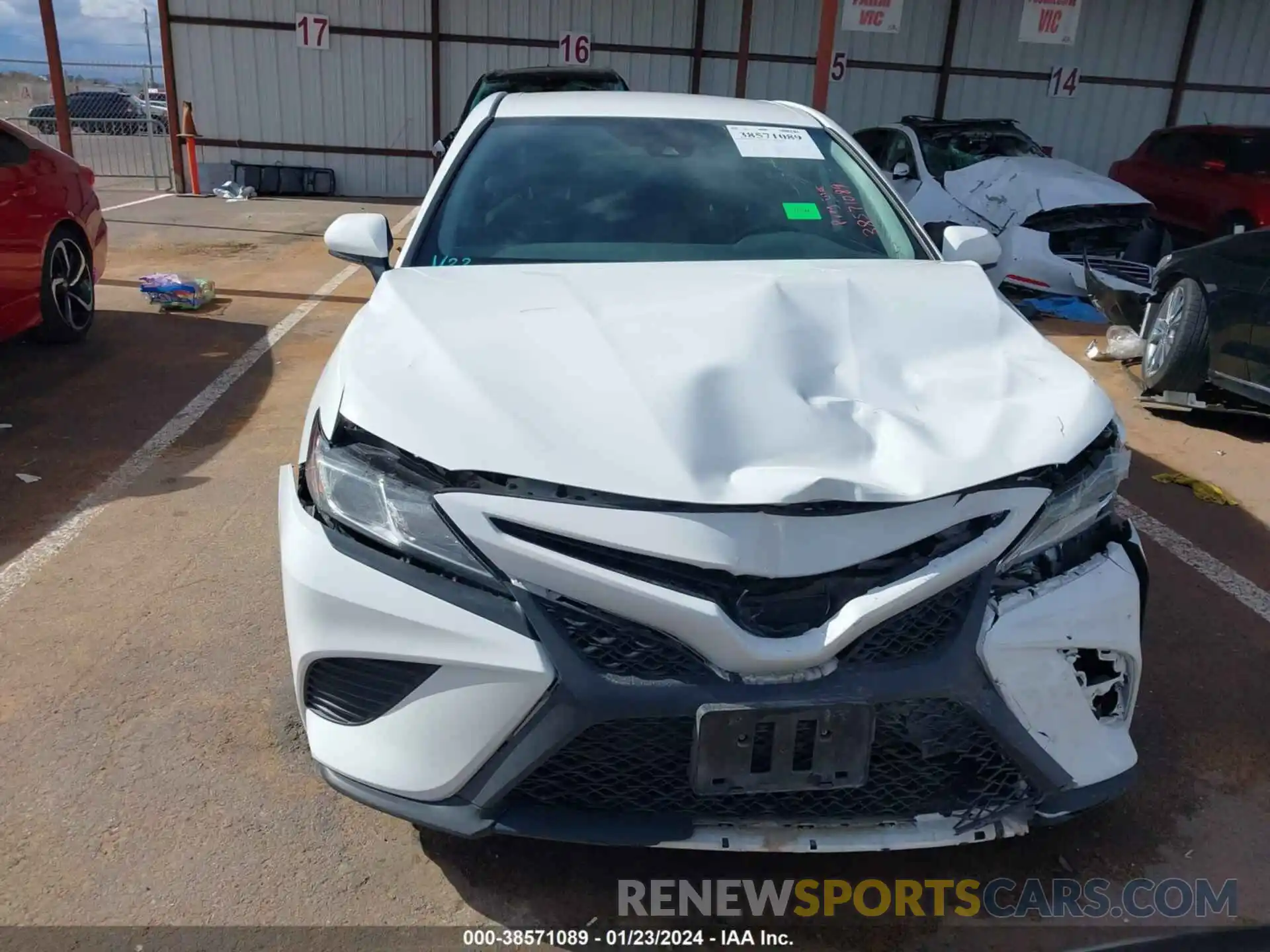 12 Photograph of a damaged car 4T1G11AK4LU391874 TOYOTA CAMRY 2020