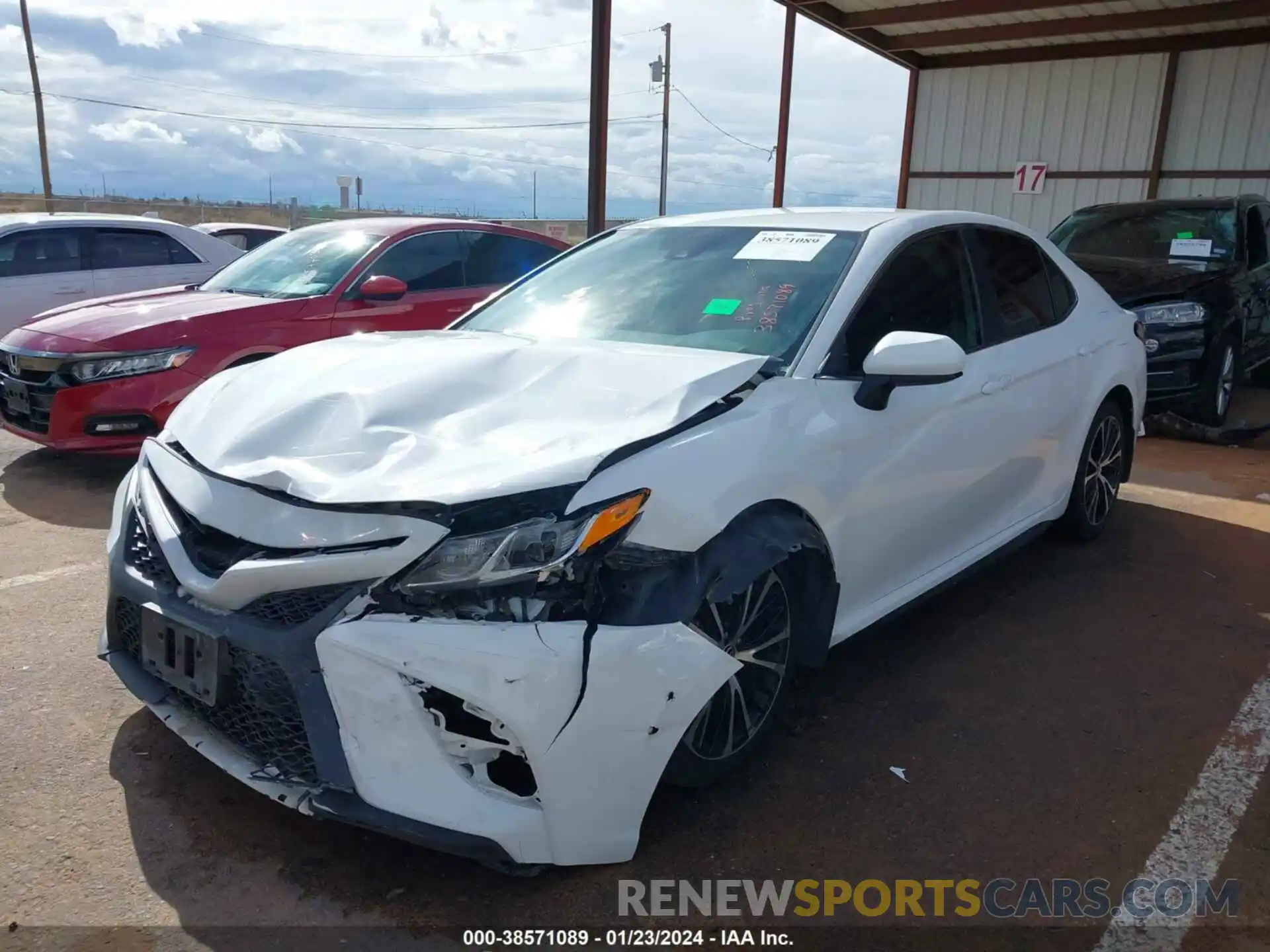 2 Photograph of a damaged car 4T1G11AK4LU391874 TOYOTA CAMRY 2020