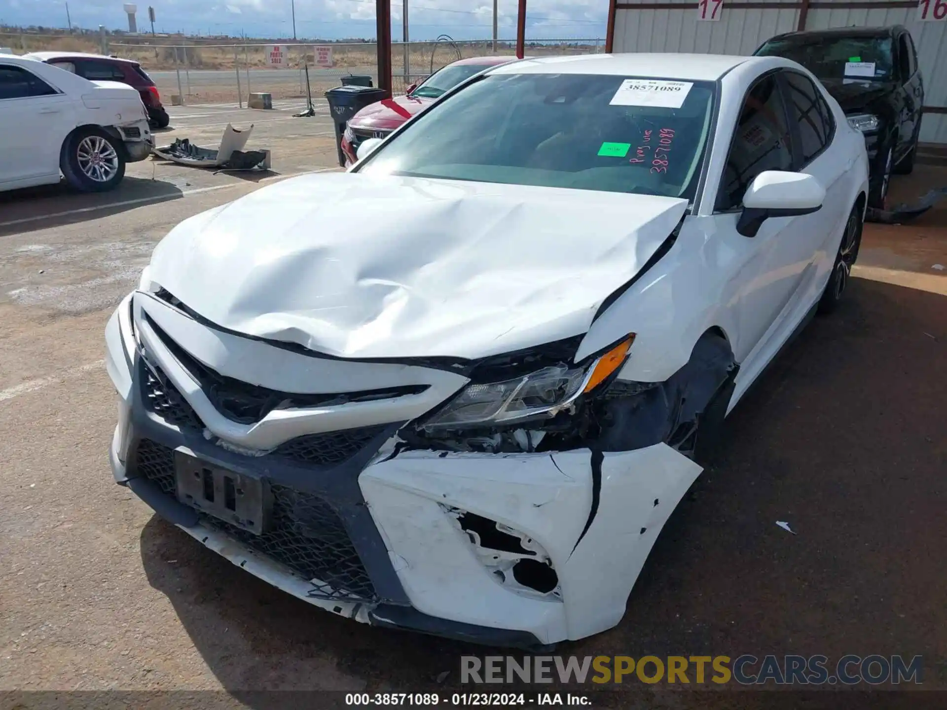 6 Photograph of a damaged car 4T1G11AK4LU391874 TOYOTA CAMRY 2020