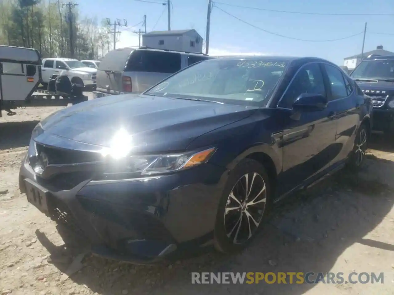 2 Photograph of a damaged car 4T1G11AK4LU395312 TOYOTA CAMRY 2020