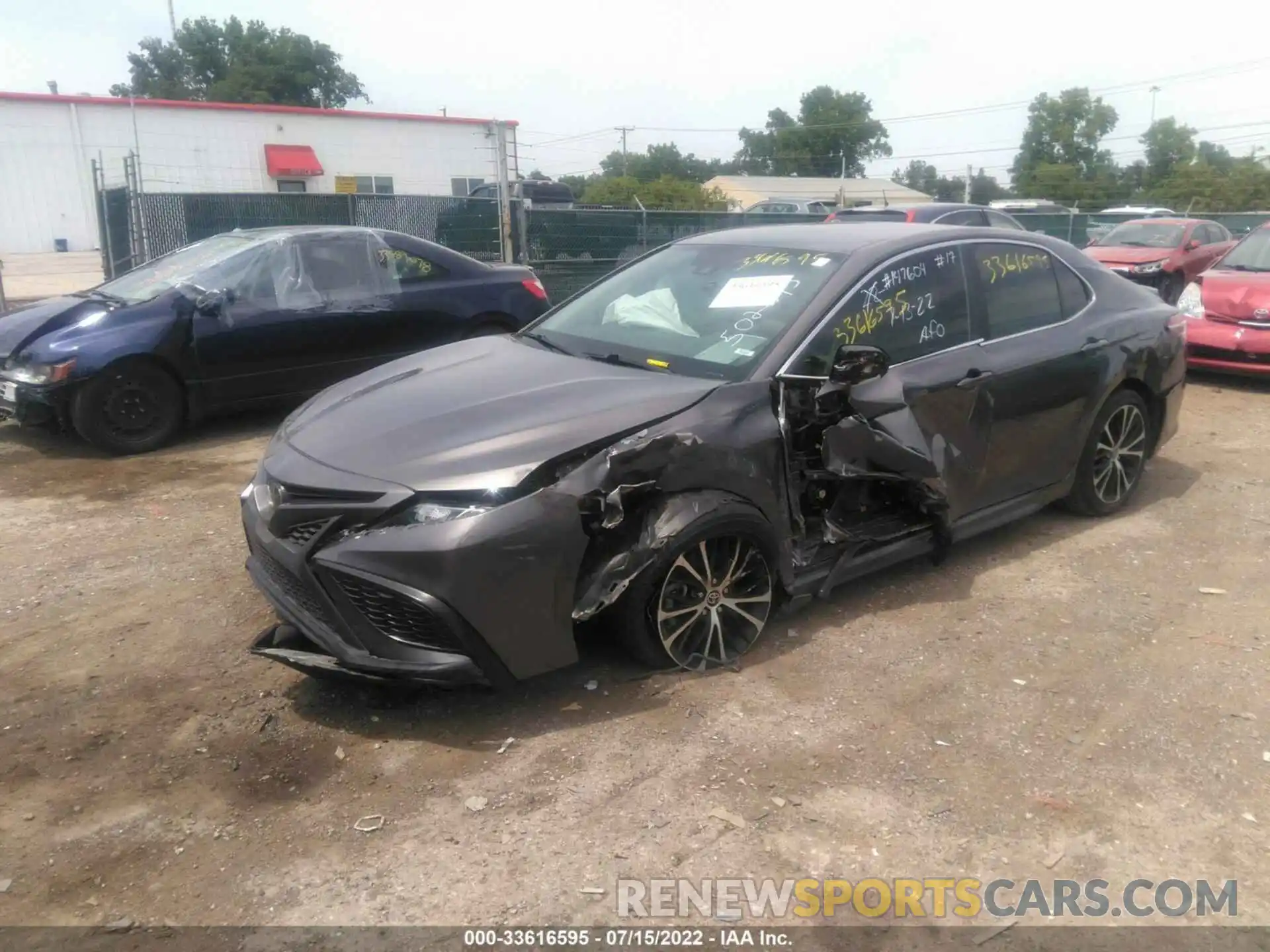 2 Photograph of a damaged car 4T1G11AK4LU502343 TOYOTA CAMRY 2020