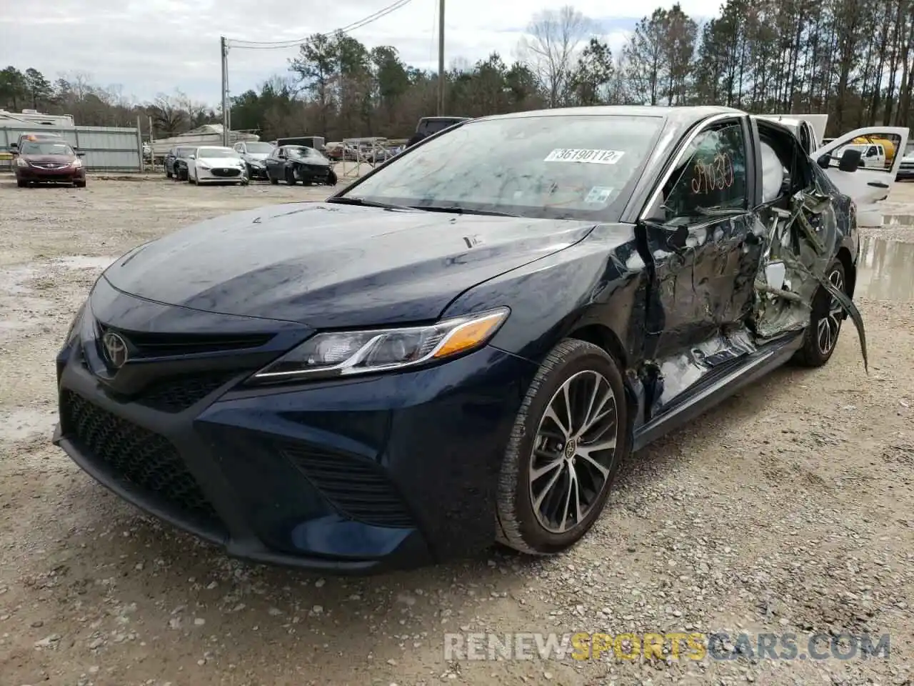 2 Photograph of a damaged car 4T1G11AK4LU504187 TOYOTA CAMRY 2020