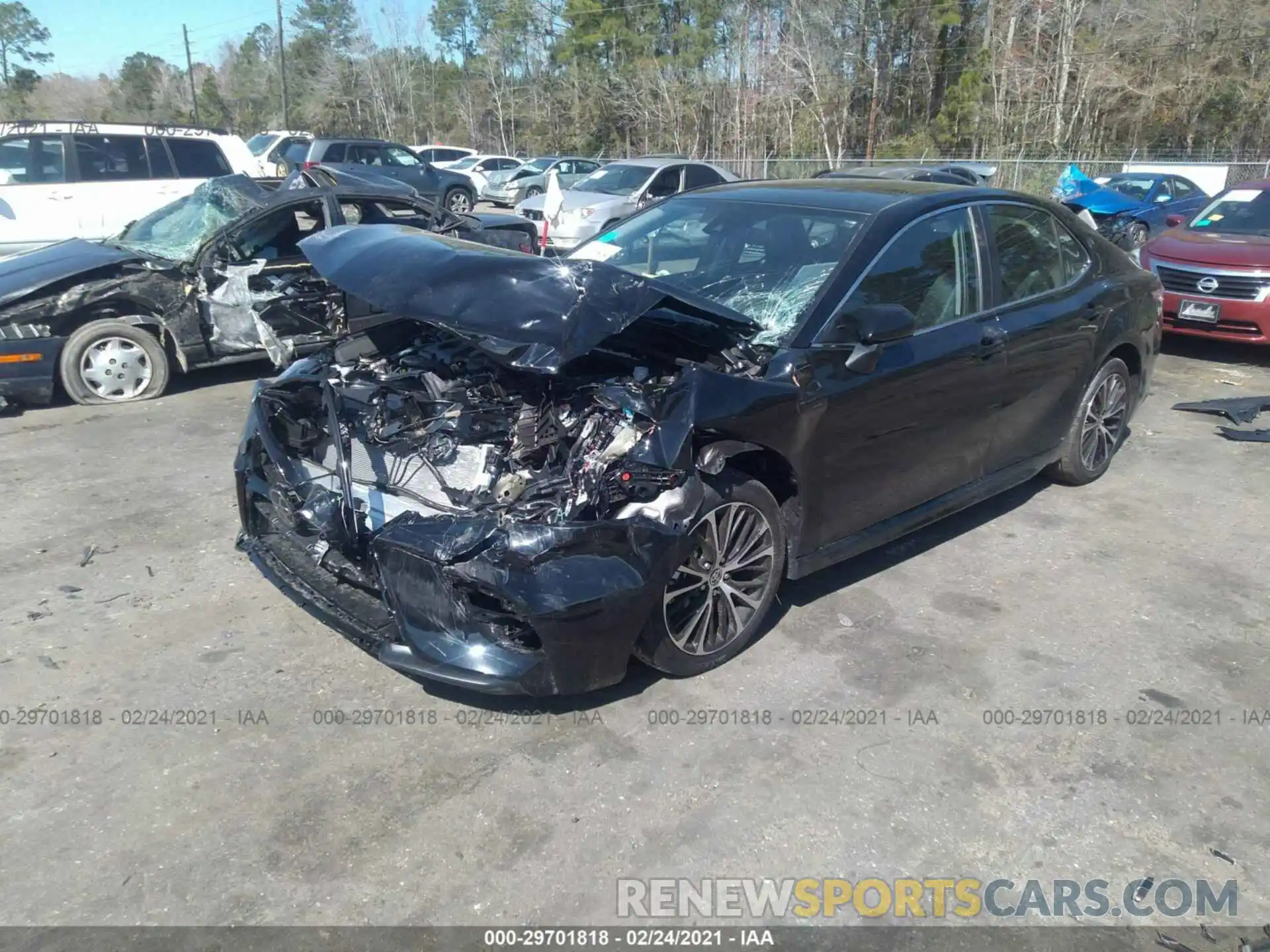 2 Photograph of a damaged car 4T1G11AK4LU508305 TOYOTA CAMRY 2020