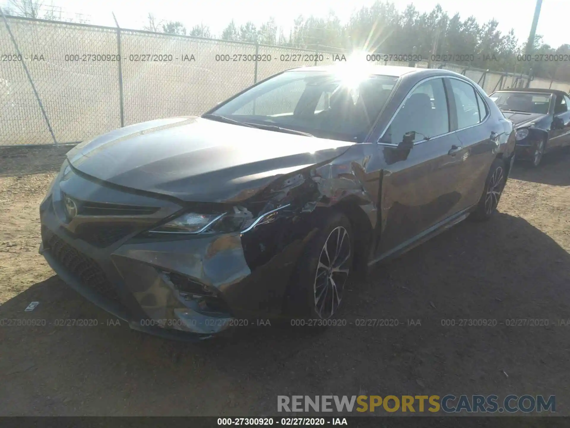 2 Photograph of a damaged car 4T1G11AK4LU857951 TOYOTA CAMRY 2020