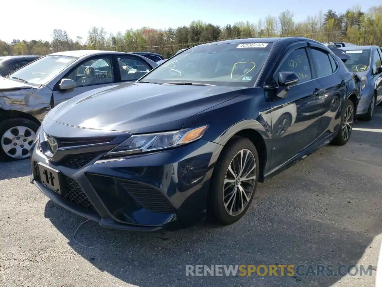 2 Photograph of a damaged car 4T1G11AK4LU858145 TOYOTA CAMRY 2020