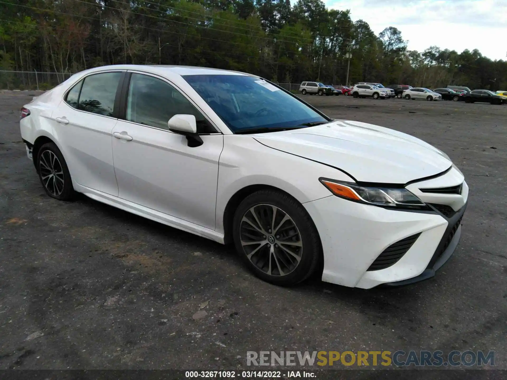 1 Photograph of a damaged car 4T1G11AK4LU873969 TOYOTA CAMRY 2020