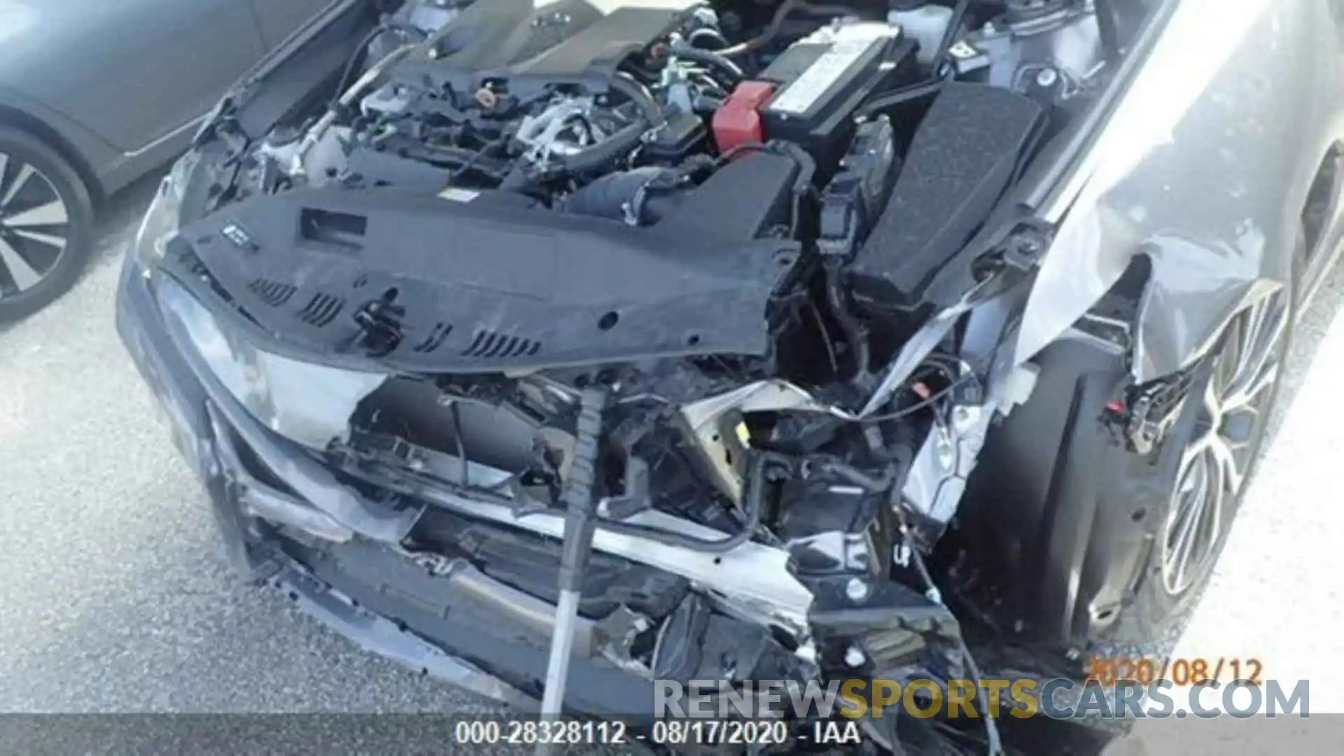 10 Фотография поврежденного автомобиля 4T1G11AK4LU875611 TOYOTA CAMRY 2020