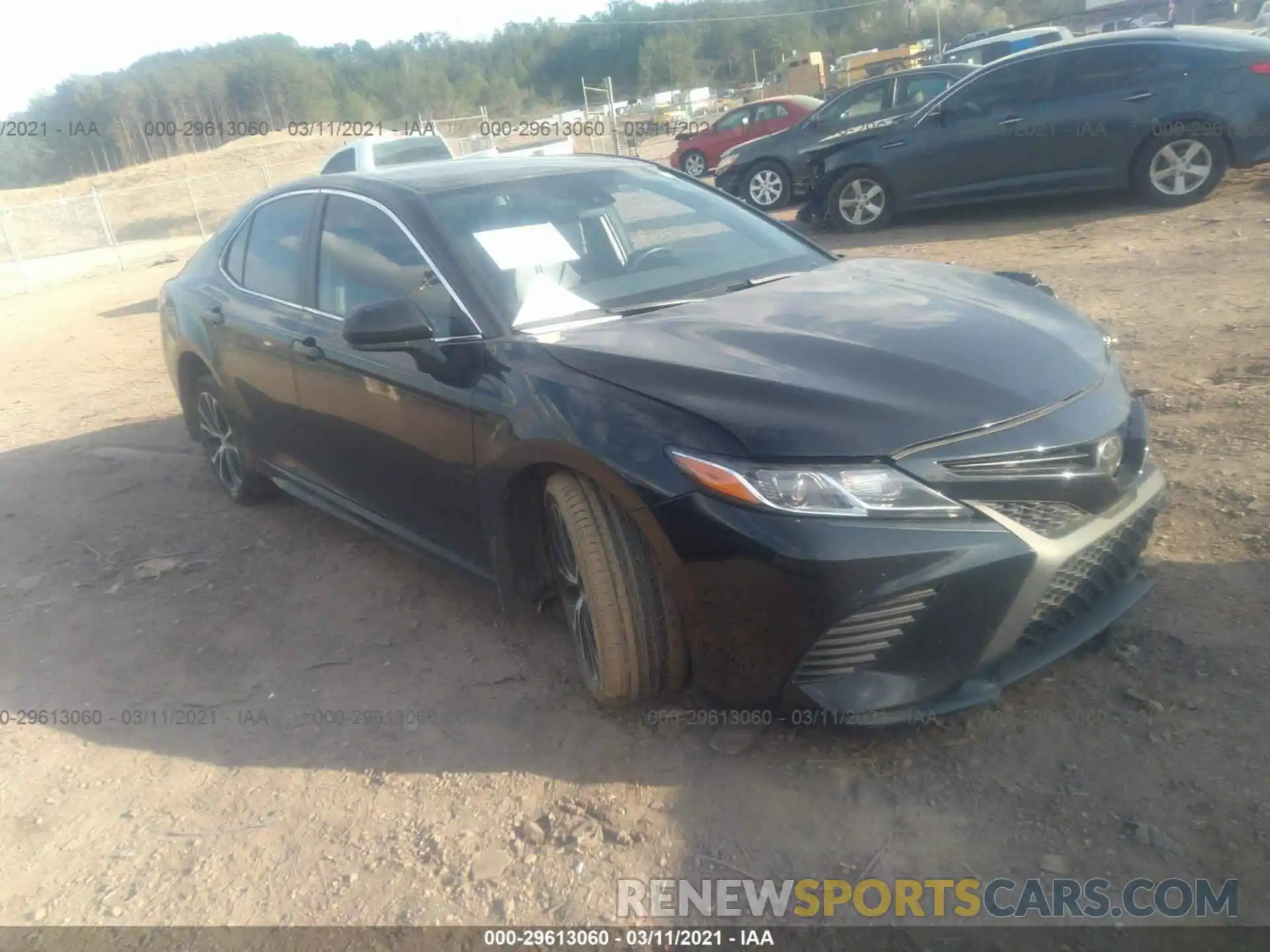 1 Photograph of a damaged car 4T1G11AK4LU879478 TOYOTA CAMRY 2020