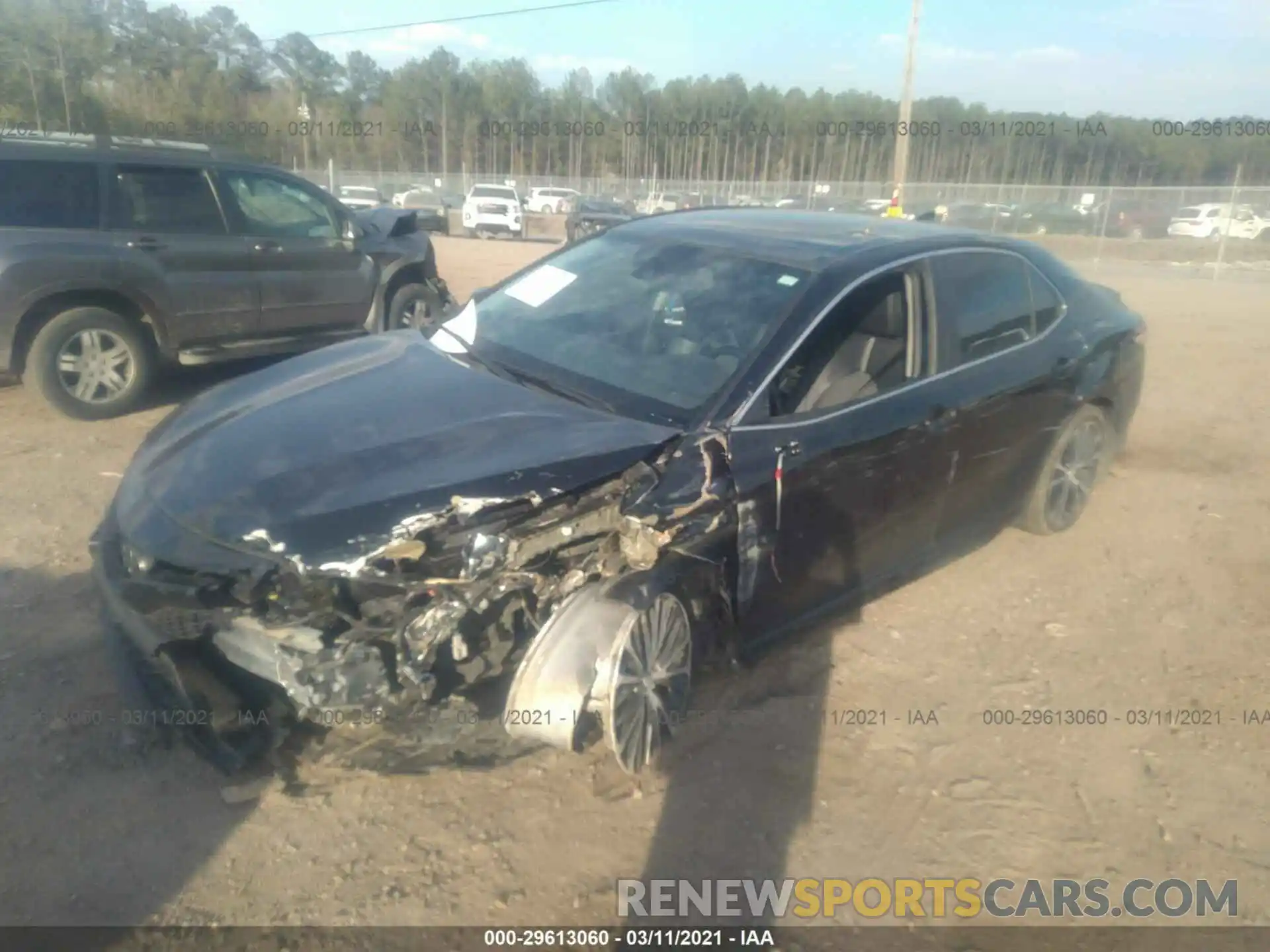 2 Photograph of a damaged car 4T1G11AK4LU879478 TOYOTA CAMRY 2020