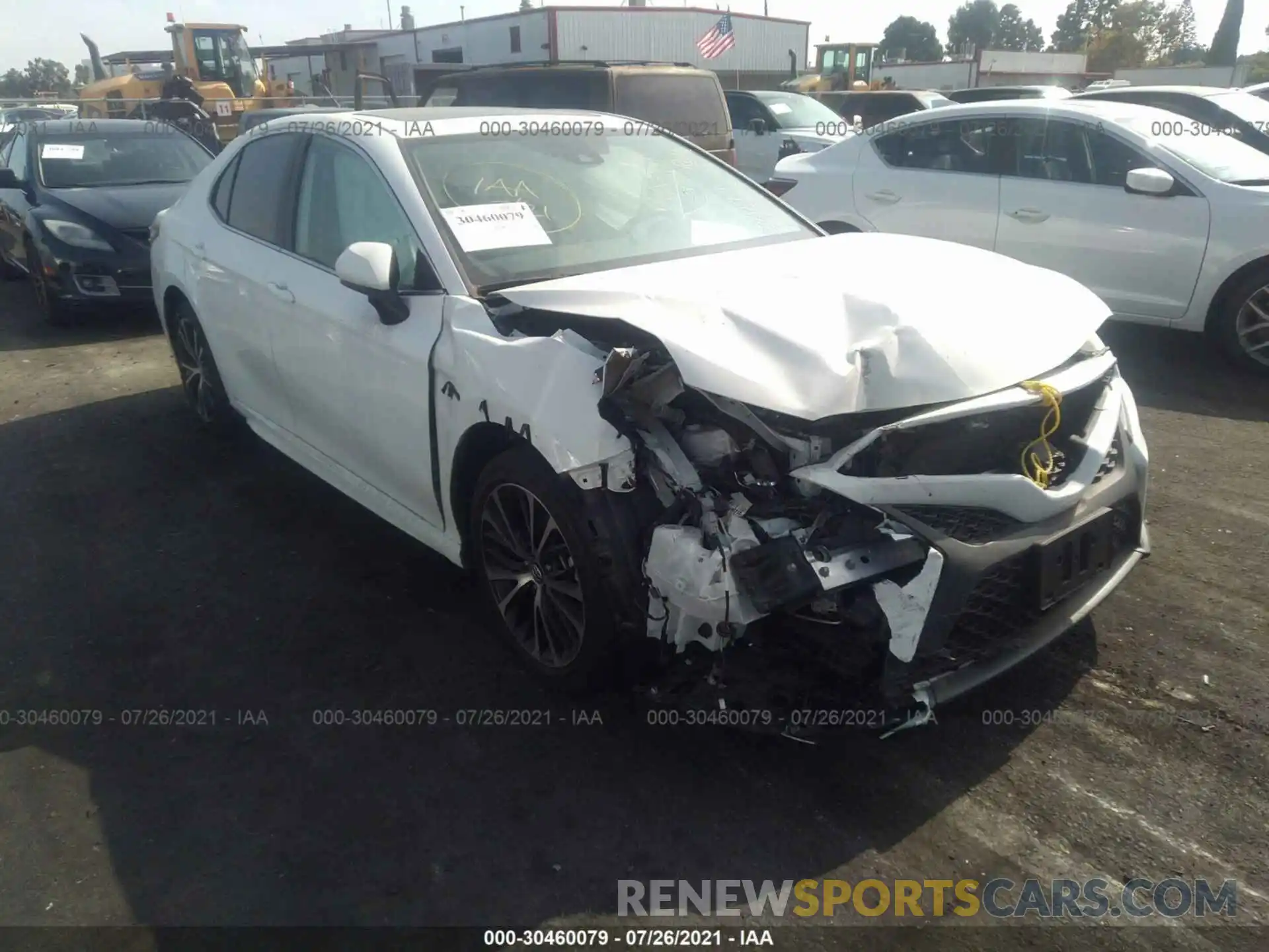 1 Photograph of a damaged car 4T1G11AK4LU881277 TOYOTA CAMRY 2020