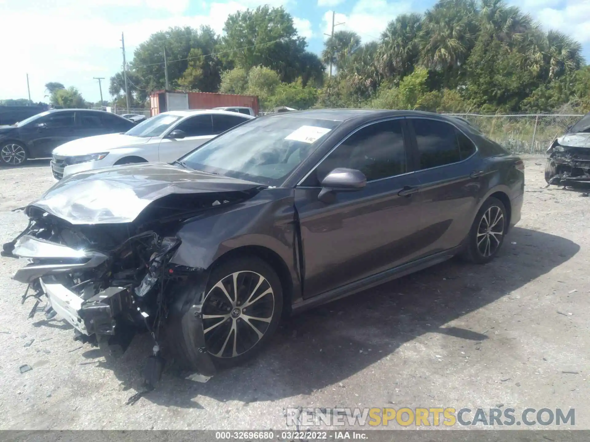 2 Photograph of a damaged car 4T1G11AK4LU882848 TOYOTA CAMRY 2020