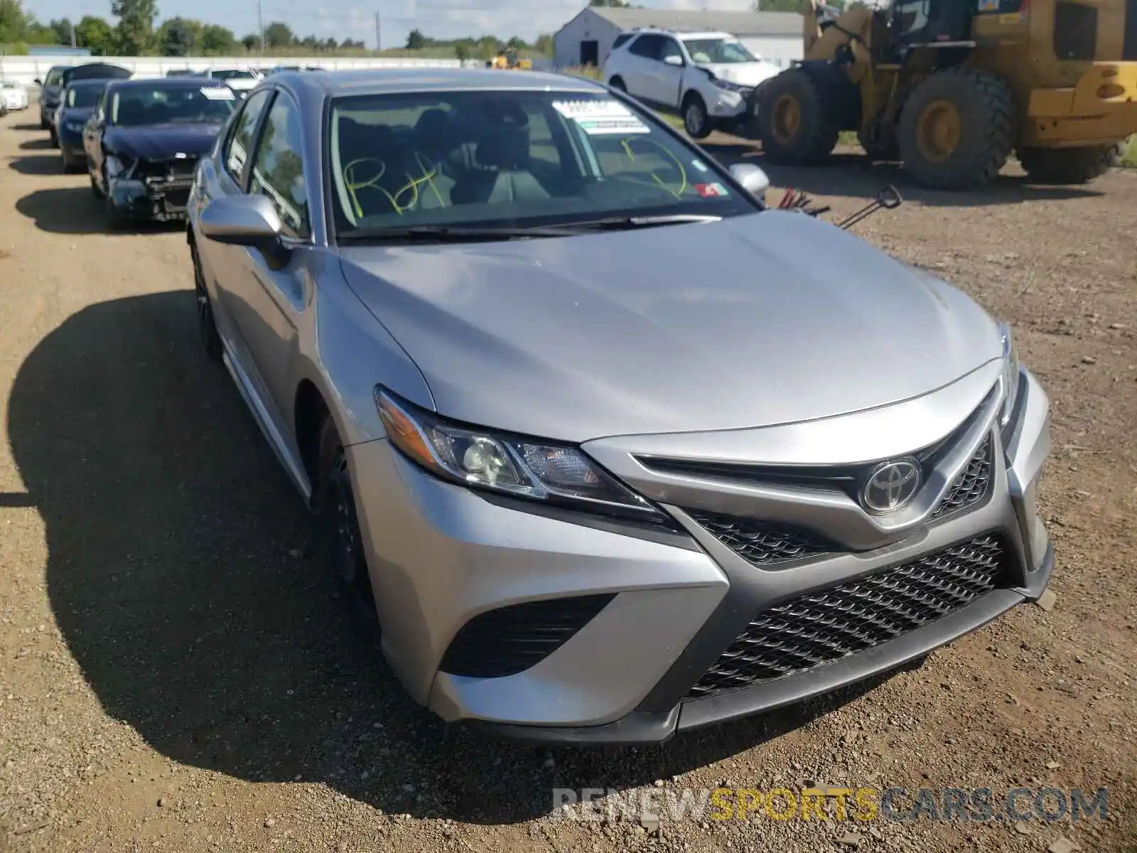 1 Photograph of a damaged car 4T1G11AK4LU890657 TOYOTA CAMRY 2020