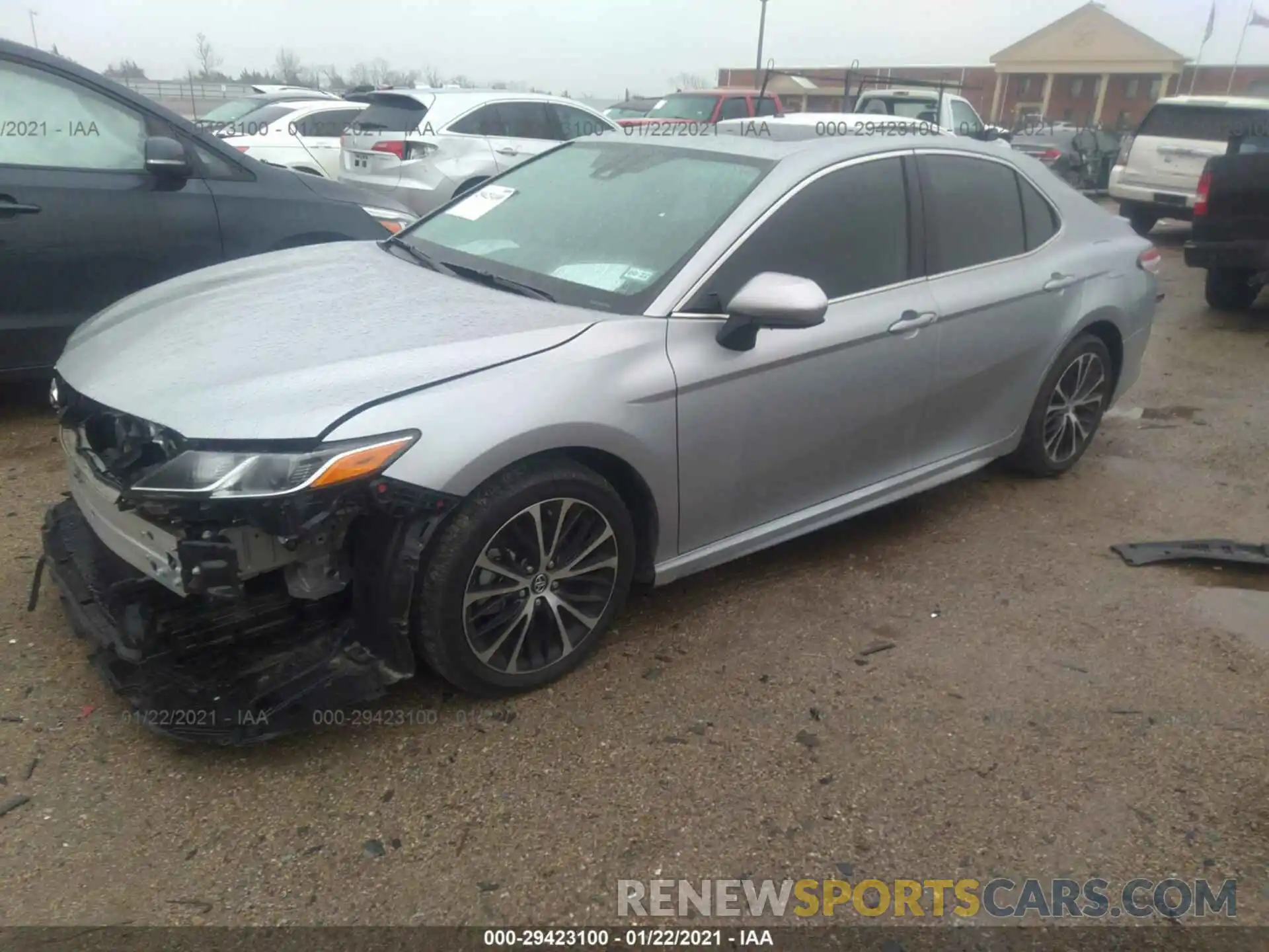 2 Photograph of a damaged car 4T1G11AK4LU894076 TOYOTA CAMRY 2020