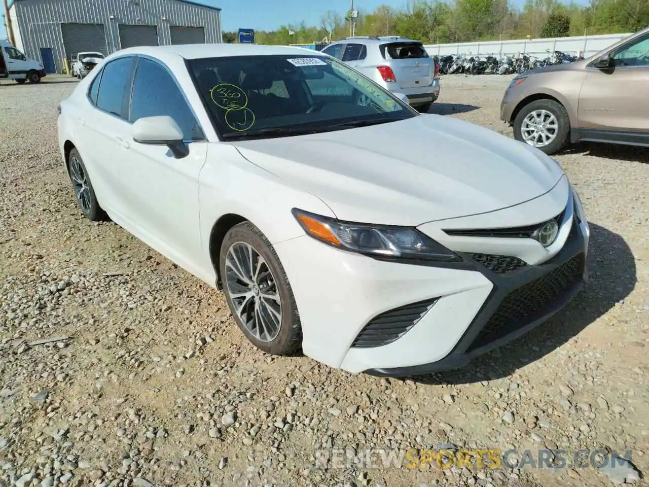 1 Photograph of a damaged car 4T1G11AK4LU896636 TOYOTA CAMRY 2020