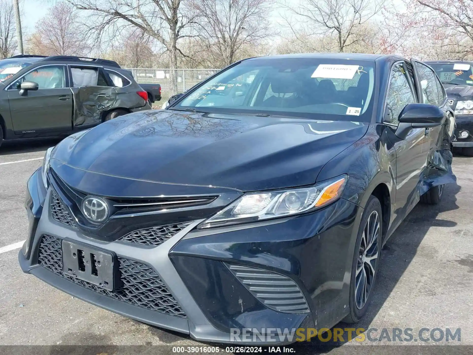 2 Photograph of a damaged car 4T1G11AK4LU901253 TOYOTA CAMRY 2020