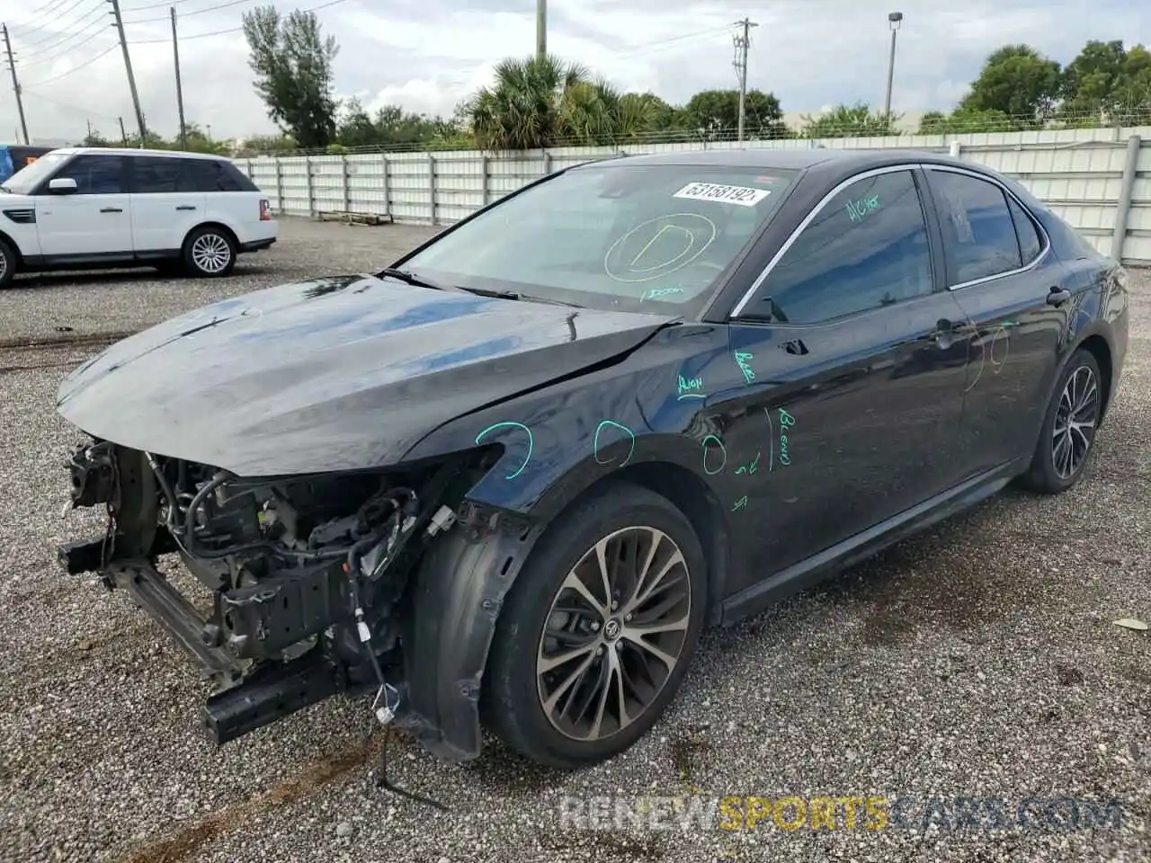 2 Photograph of a damaged car 4T1G11AK4LU902094 TOYOTA CAMRY 2020