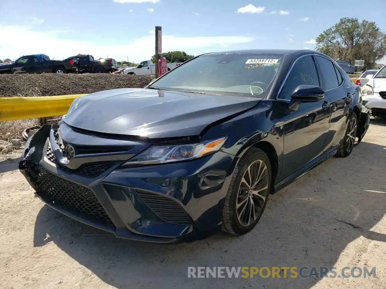 2 Photograph of a damaged car 4T1G11AK4LU902158 TOYOTA CAMRY 2020