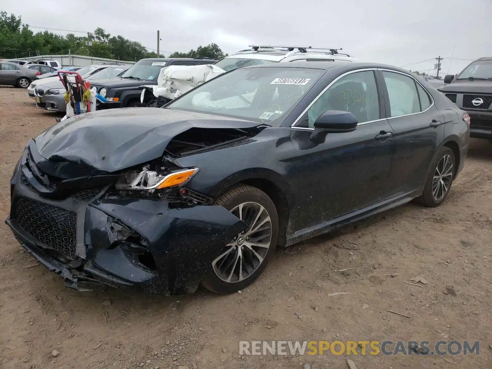 2 Photograph of a damaged car 4T1G11AK4LU903424 TOYOTA CAMRY 2020