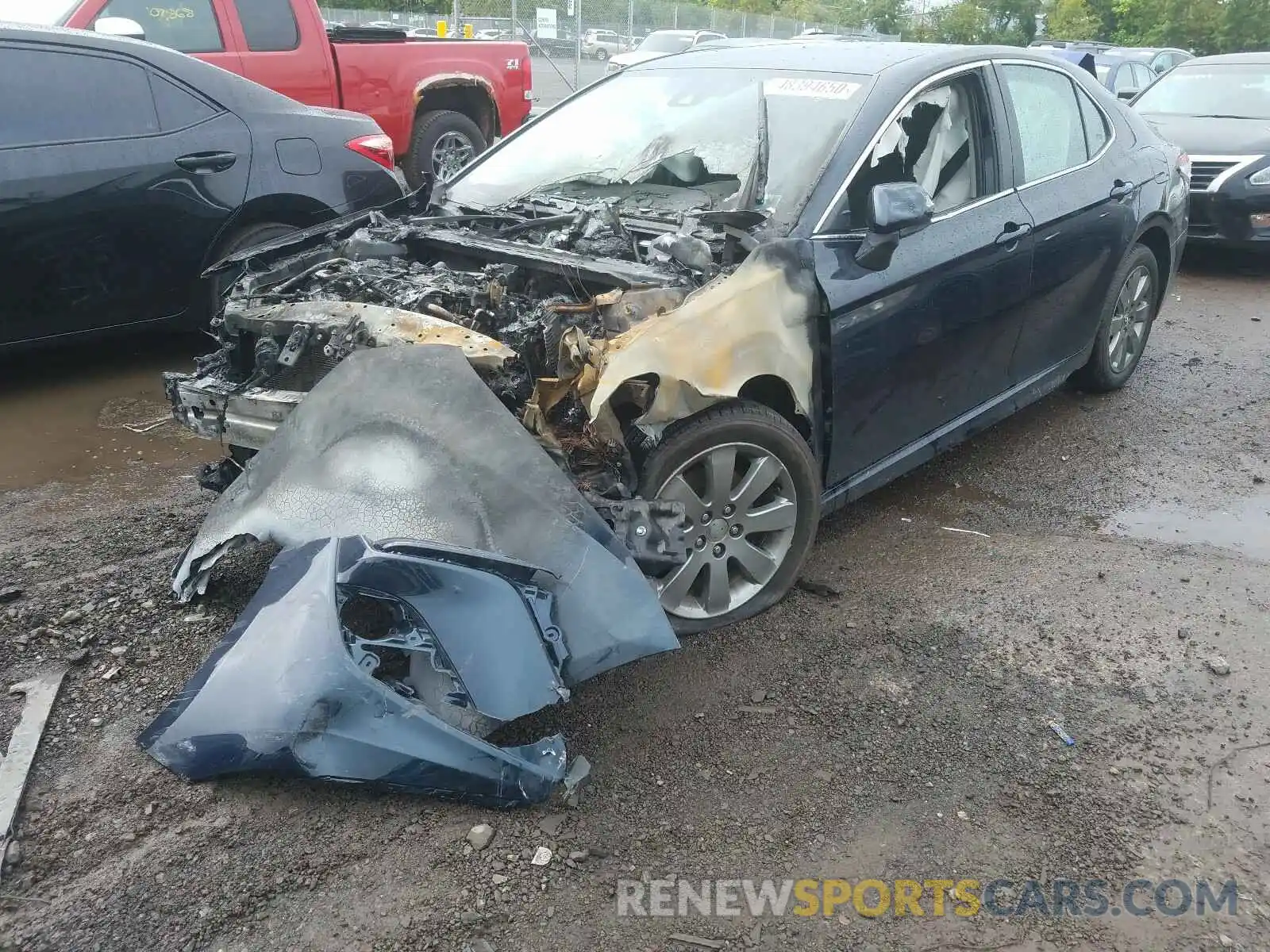 2 Photograph of a damaged car 4T1G11AK4LU903570 TOYOTA CAMRY 2020