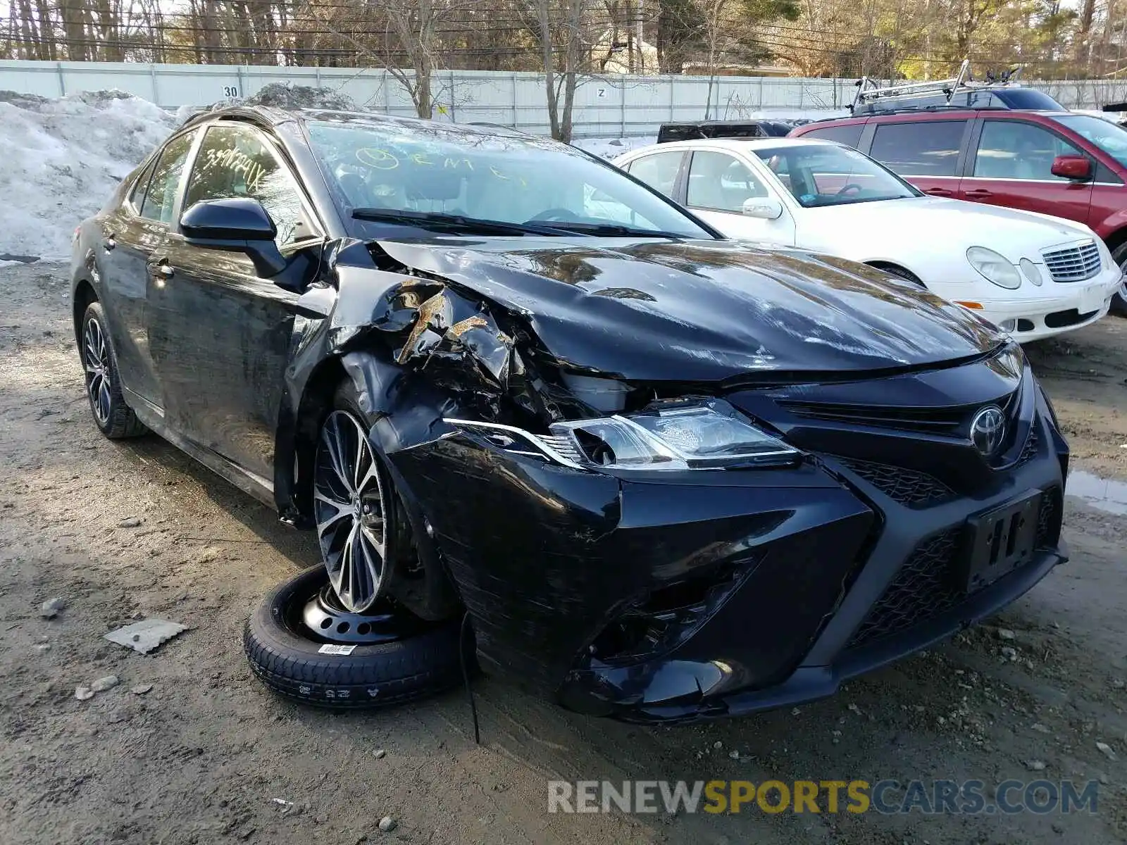 1 Photograph of a damaged car 4T1G11AK4LU906436 TOYOTA CAMRY 2020