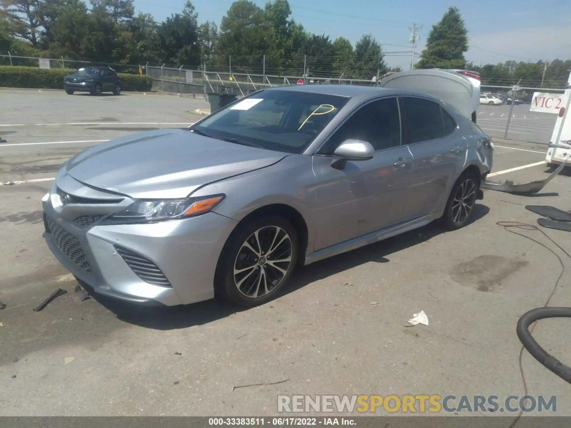 2 Photograph of a damaged car 4T1G11AK4LU906467 TOYOTA CAMRY 2020