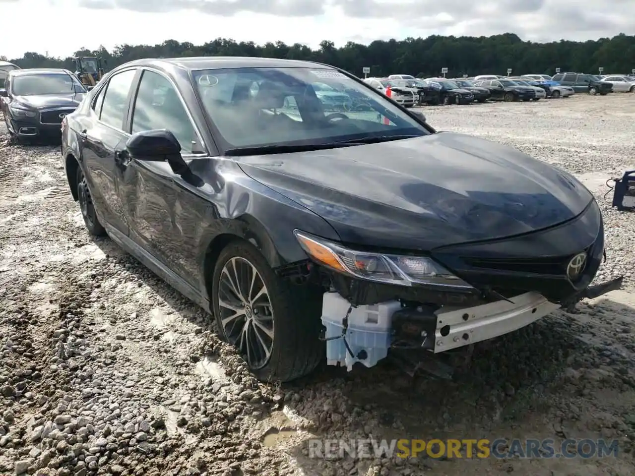 1 Photograph of a damaged car 4T1G11AK4LU906744 TOYOTA CAMRY 2020