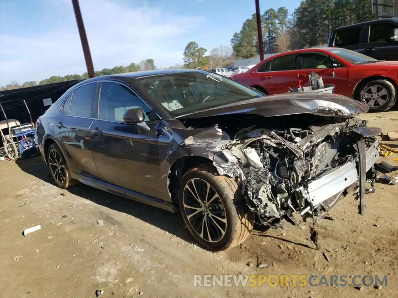 1 Photograph of a damaged car 4T1G11AK4LU907568 TOYOTA CAMRY 2020