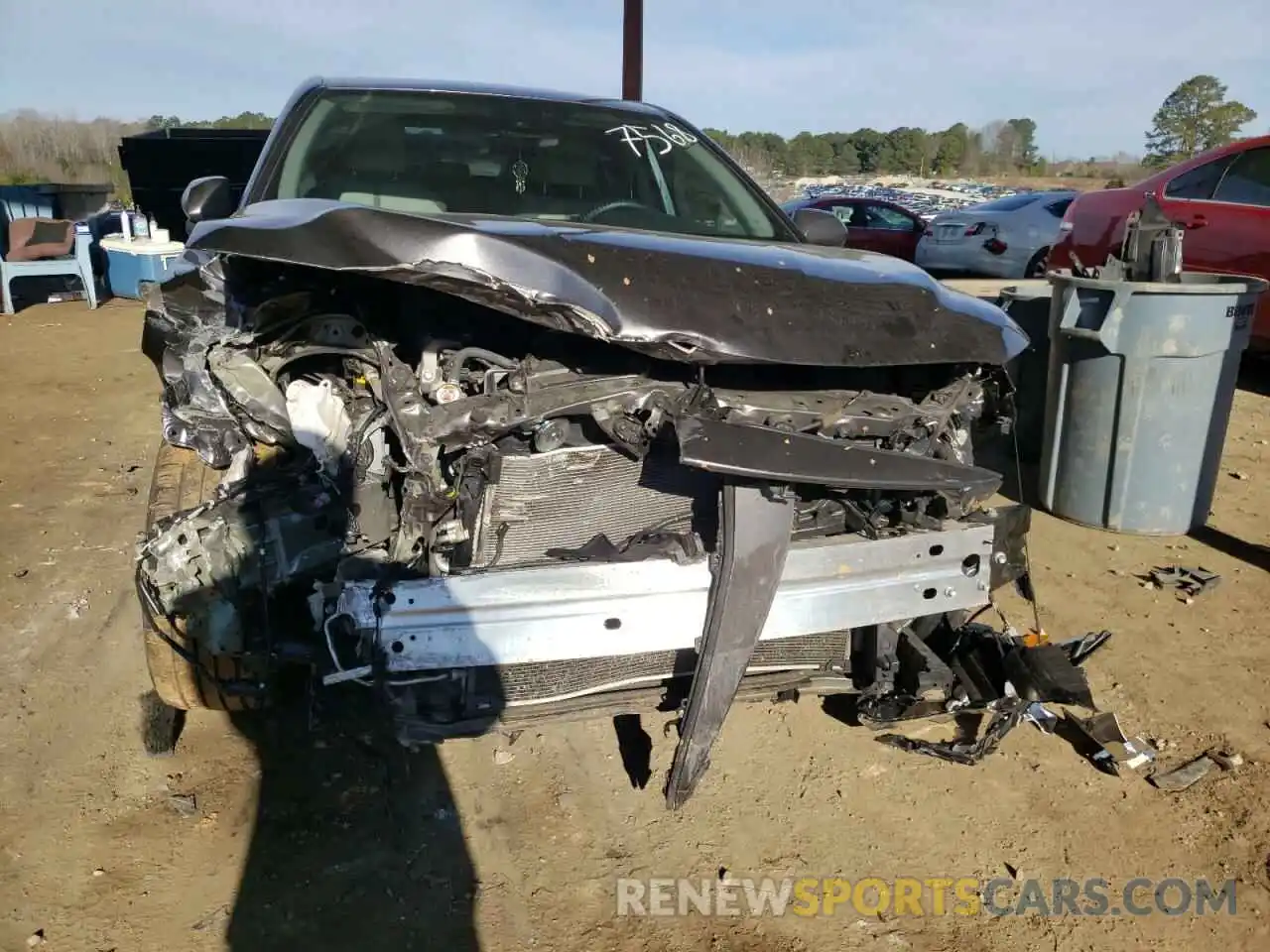 9 Photograph of a damaged car 4T1G11AK4LU907568 TOYOTA CAMRY 2020