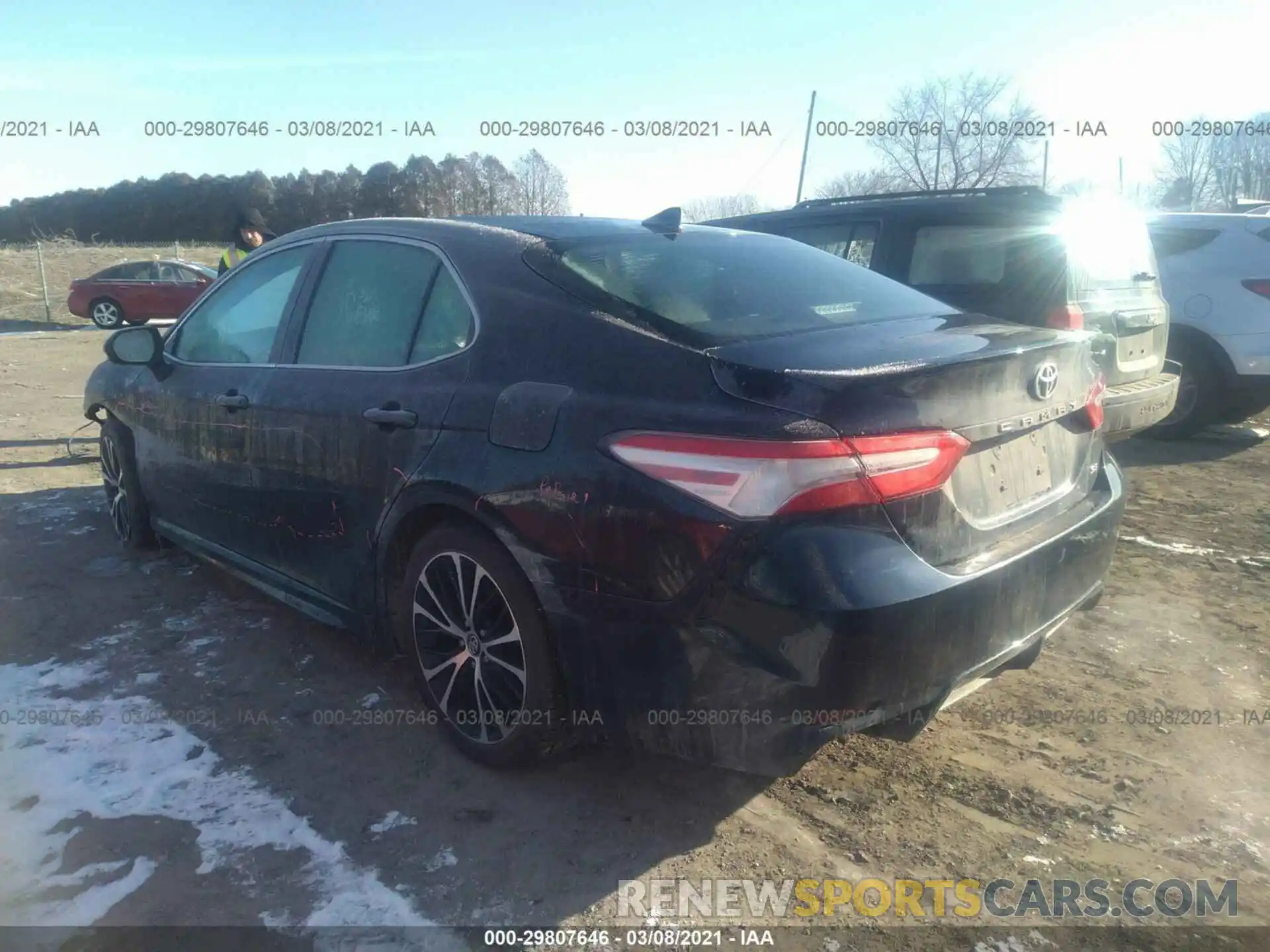 3 Photograph of a damaged car 4T1G11AK4LU907795 TOYOTA CAMRY 2020