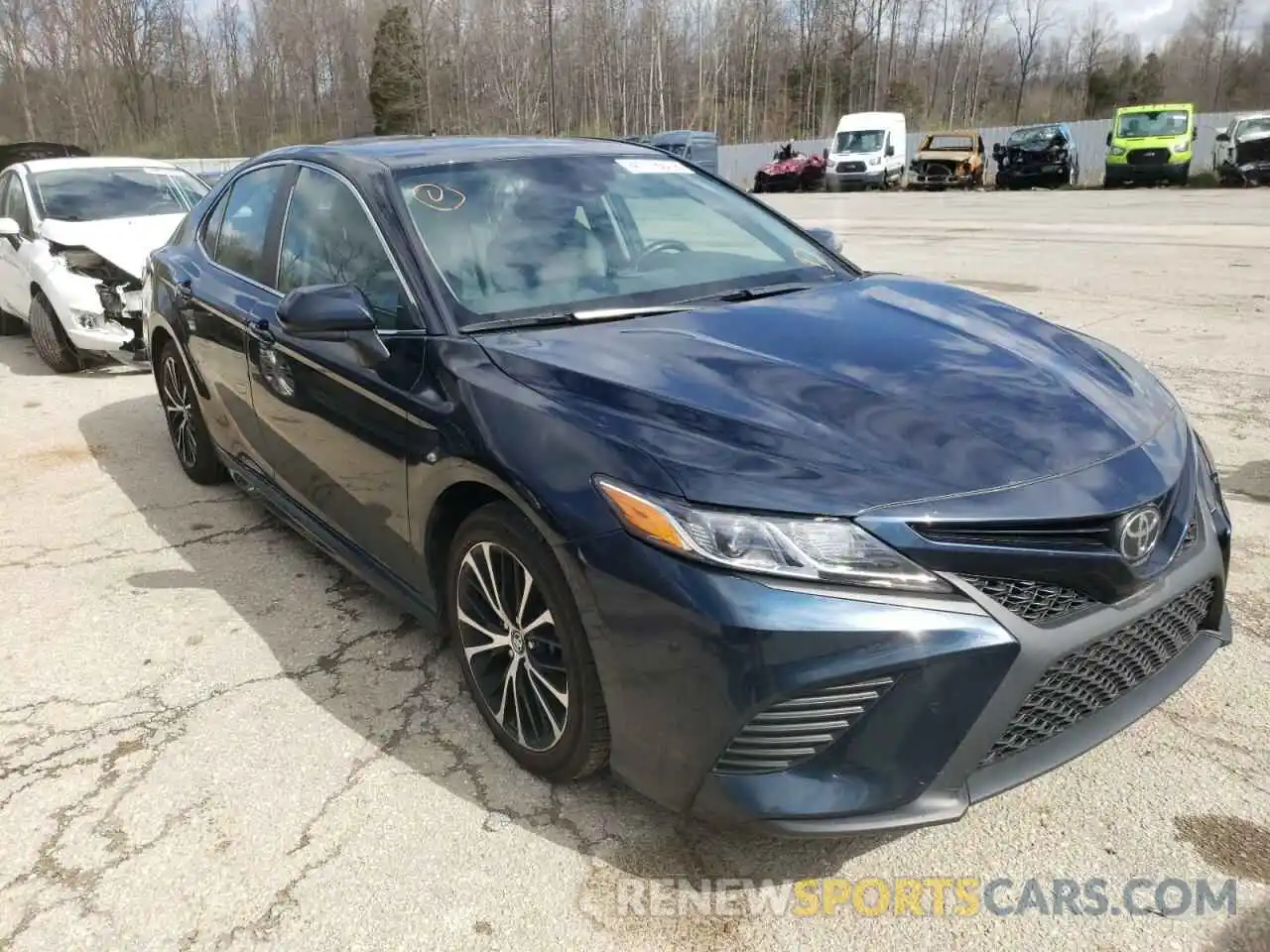 1 Photograph of a damaged car 4T1G11AK4LU907991 TOYOTA CAMRY 2020