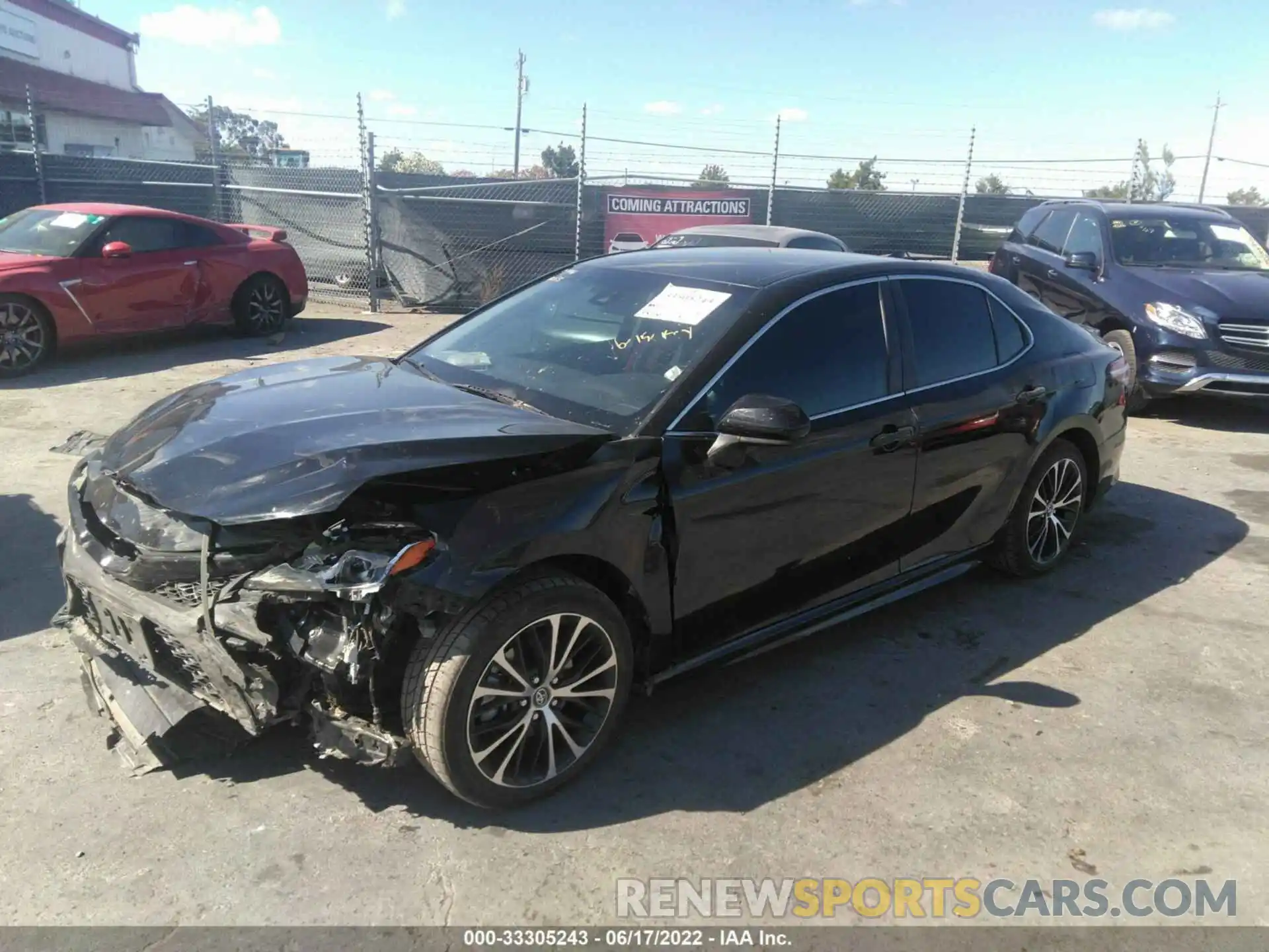 2 Photograph of a damaged car 4T1G11AK4LU908655 TOYOTA CAMRY 2020